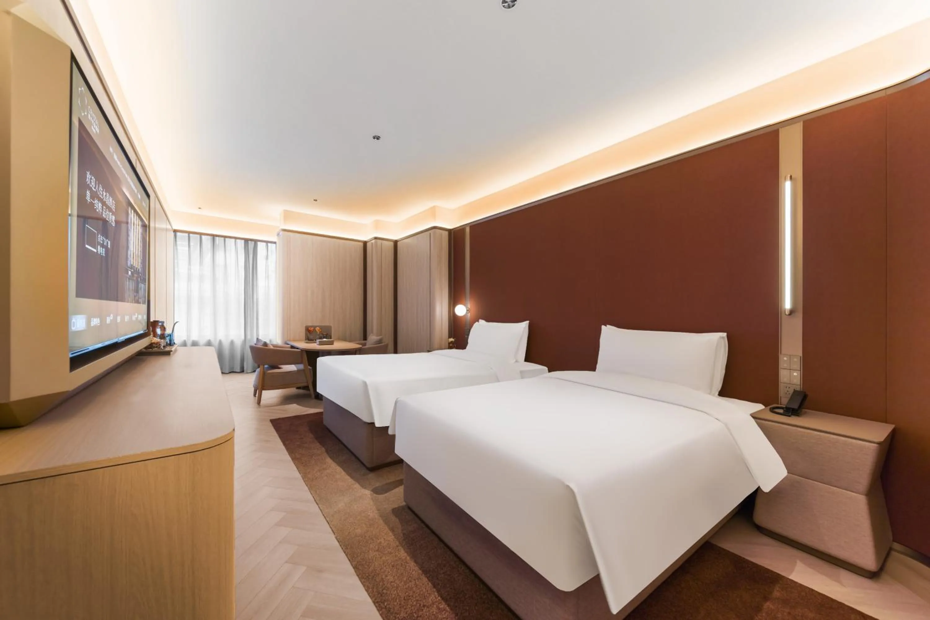 Photo of the whole room, Bed in Crystal Orange Hotel Shanghai The Bund Yu Garden