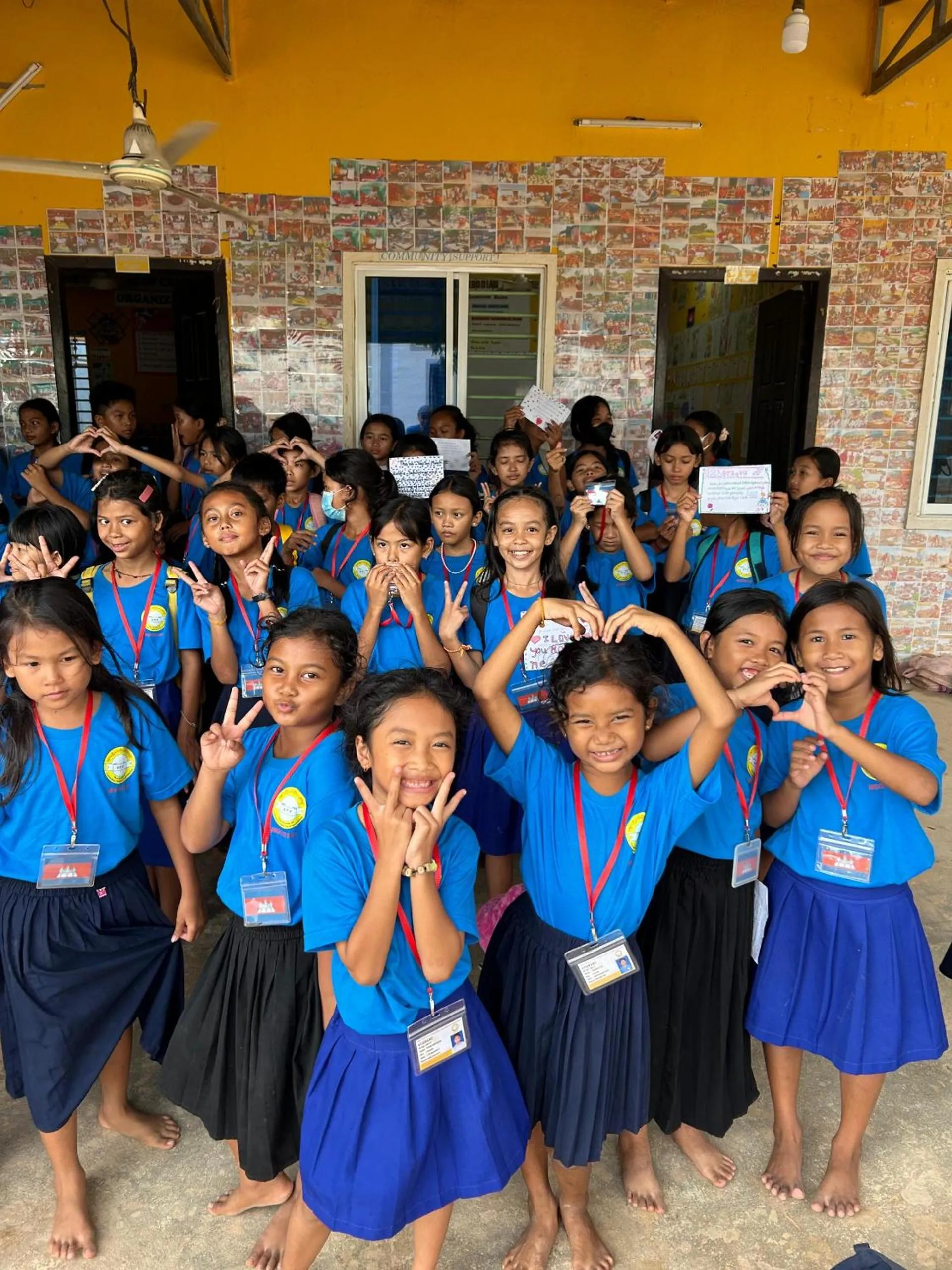 People in The Drop Inn