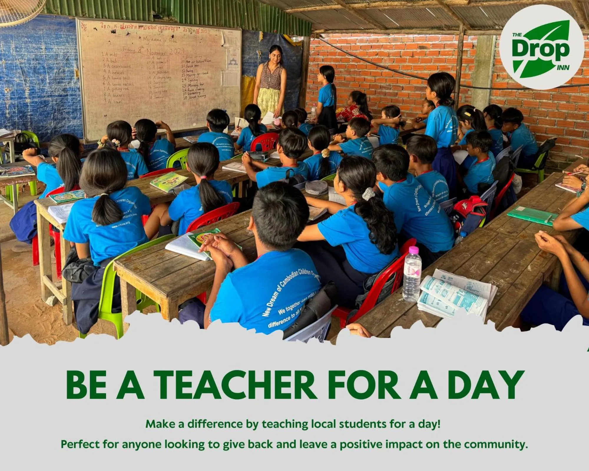 Activities in The Drop Inn