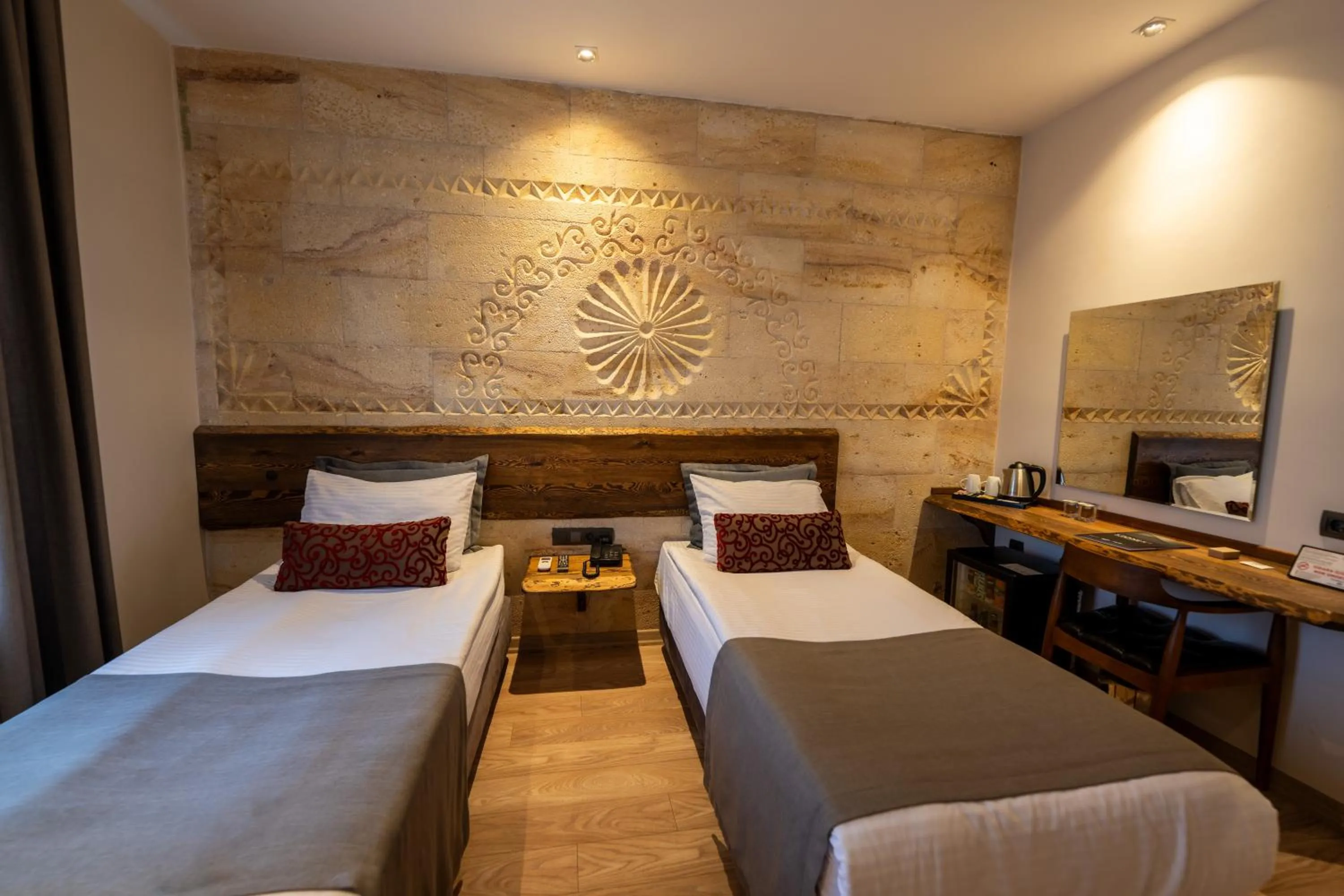 Bed in Stones of Cappadocia