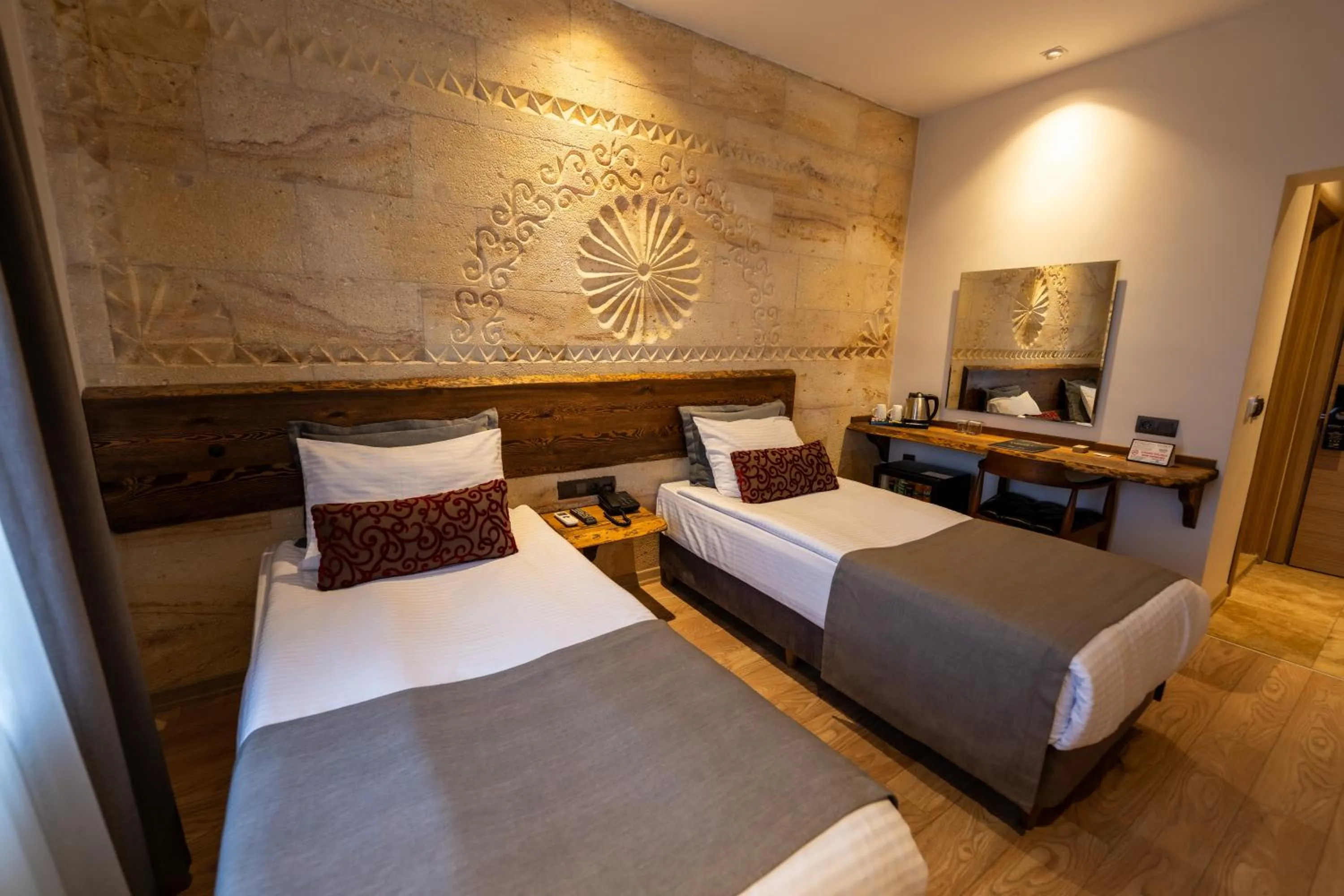 Bed in Stones of Cappadocia