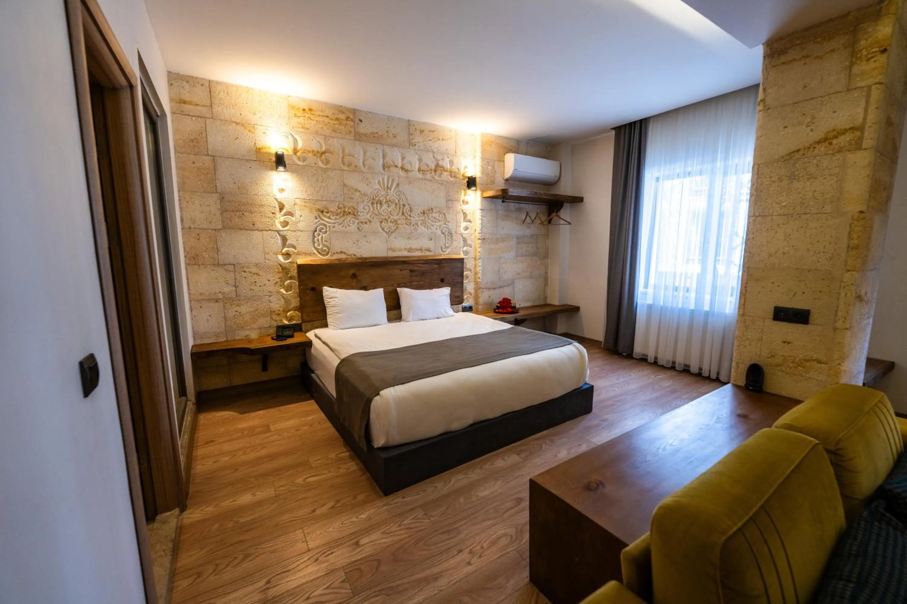 Bed in Stones of Cappadocia