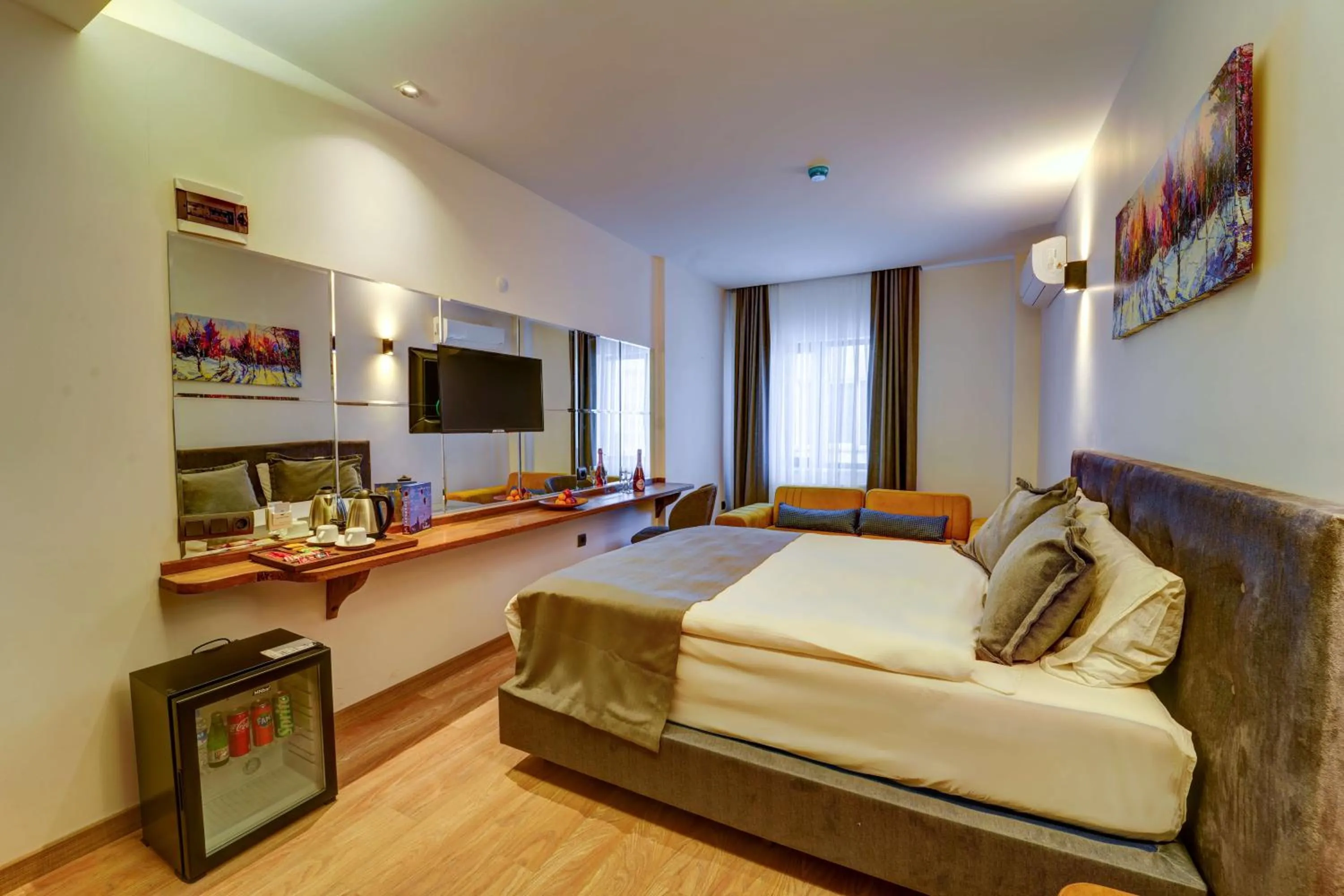 Bed in Stones of Cappadocia