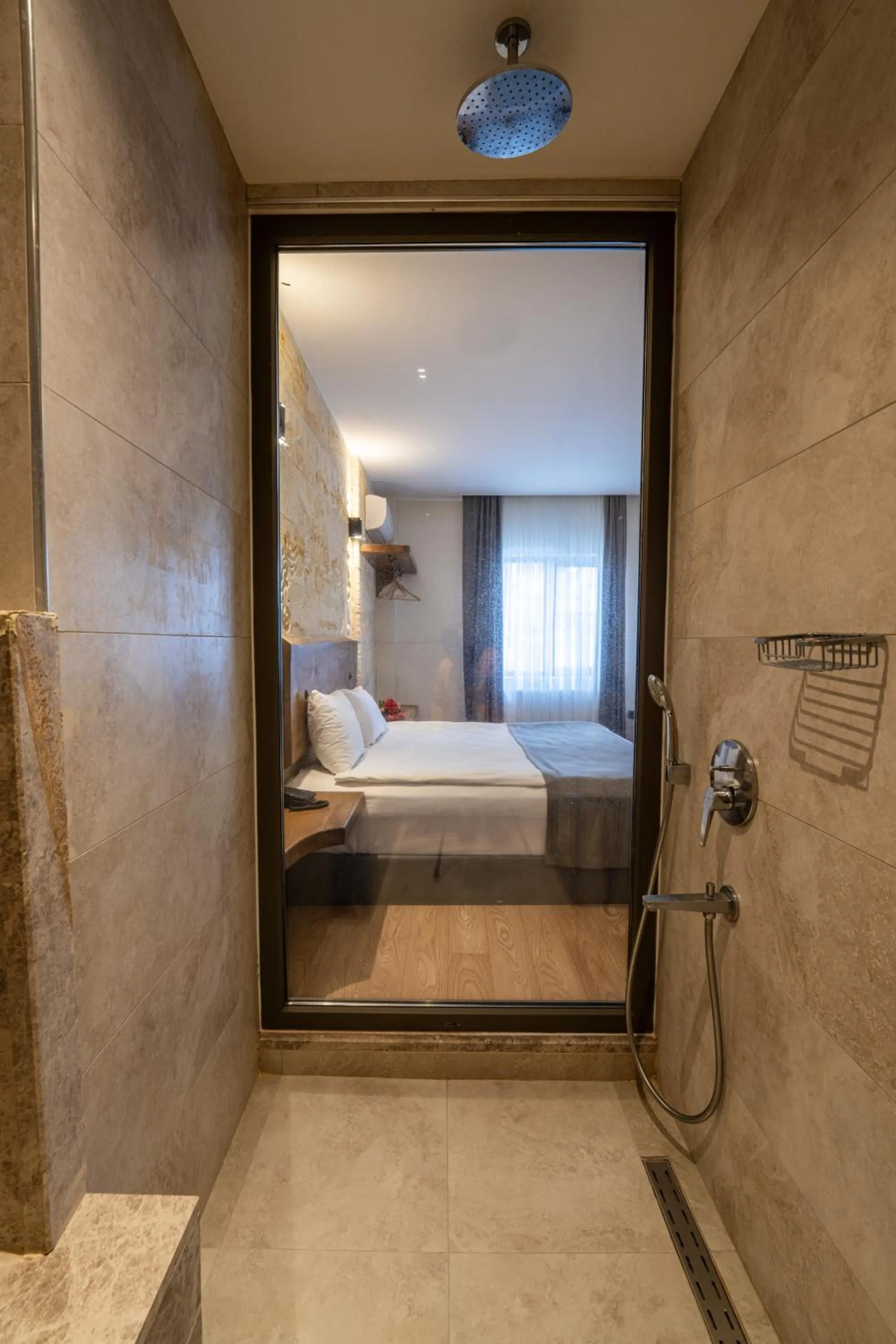 Shower, Bed in Stones of Cappadocia