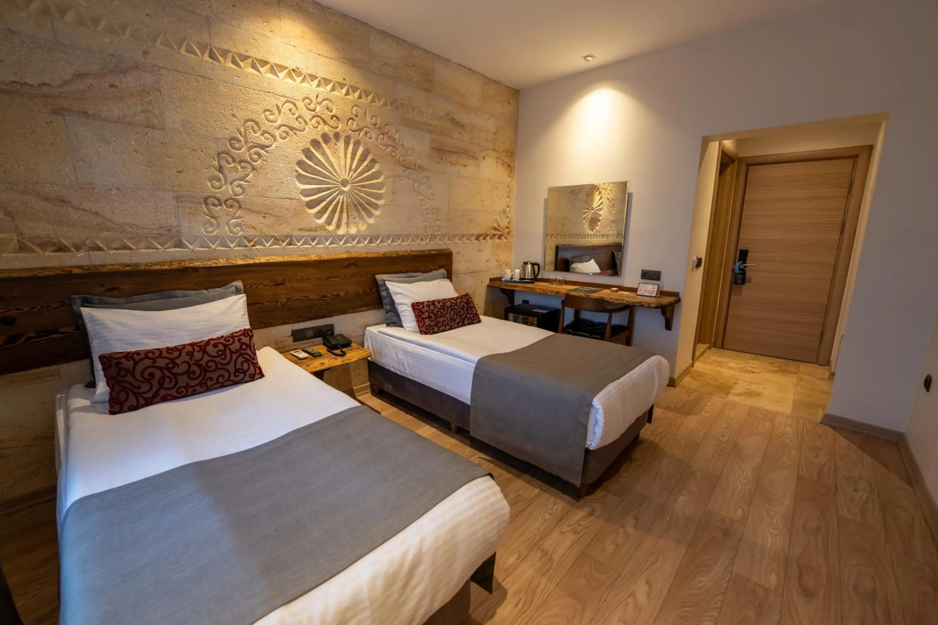 Bed in Stones of Cappadocia