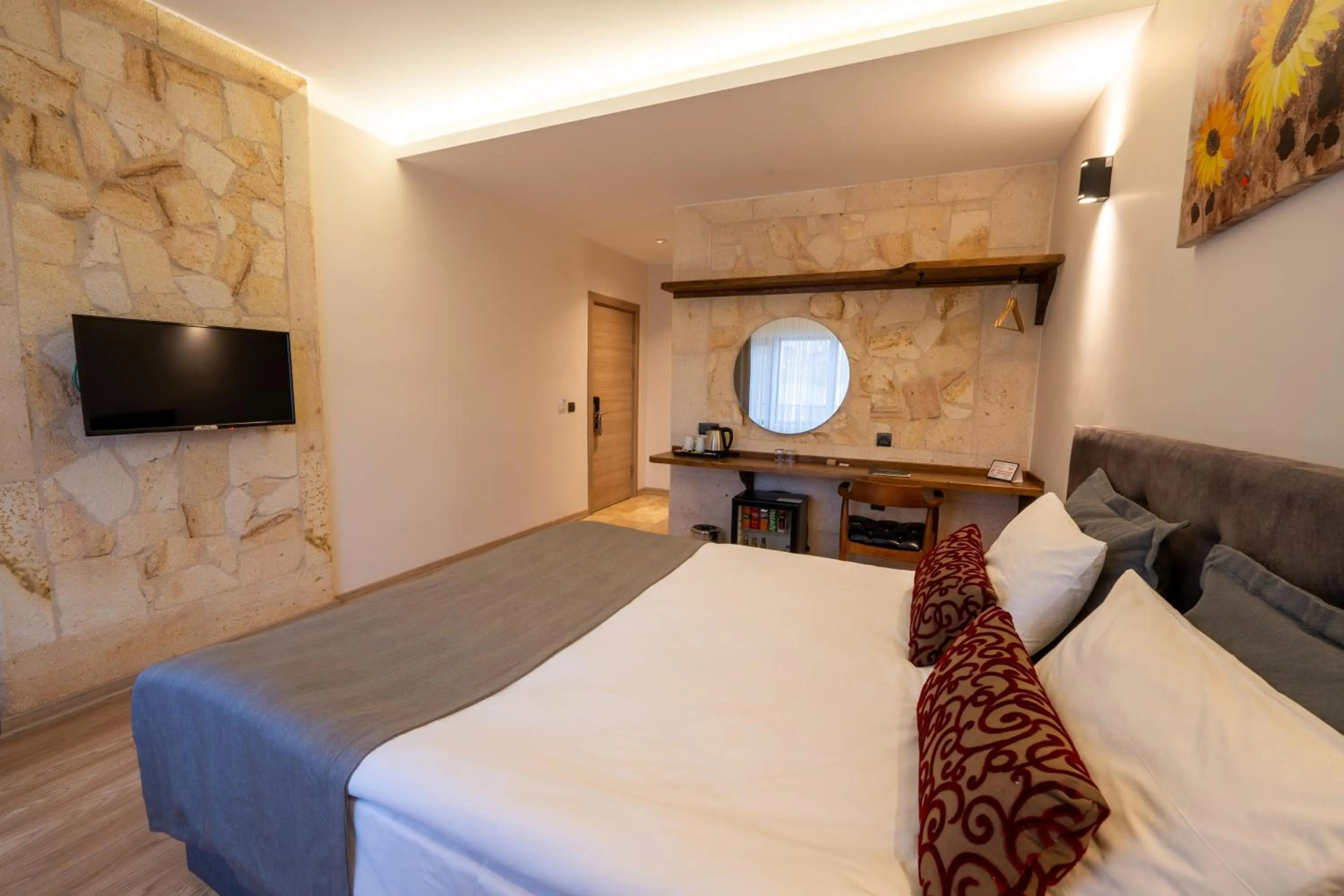 Bed in Stones of Cappadocia