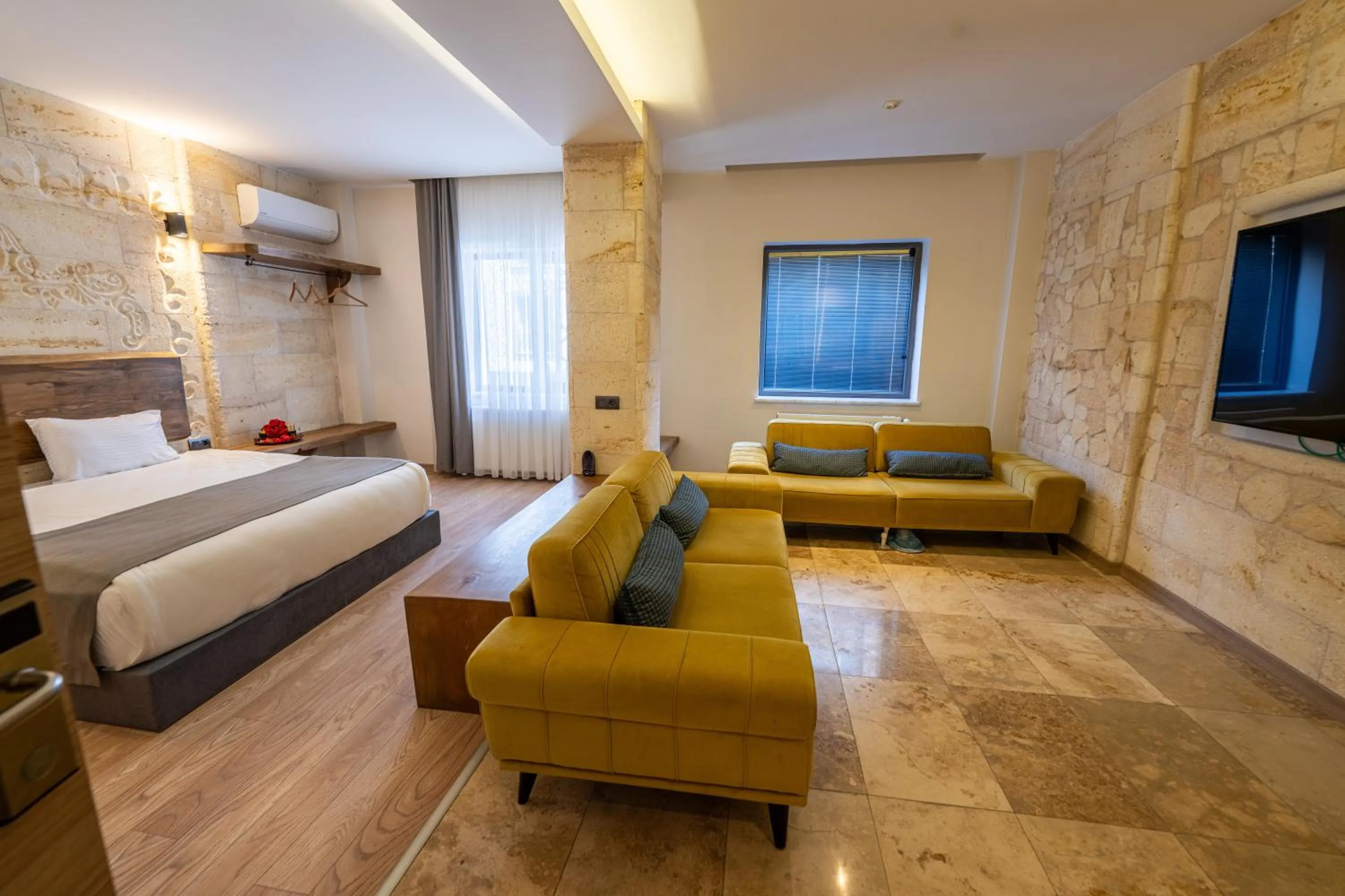 Bed in Stones of Cappadocia