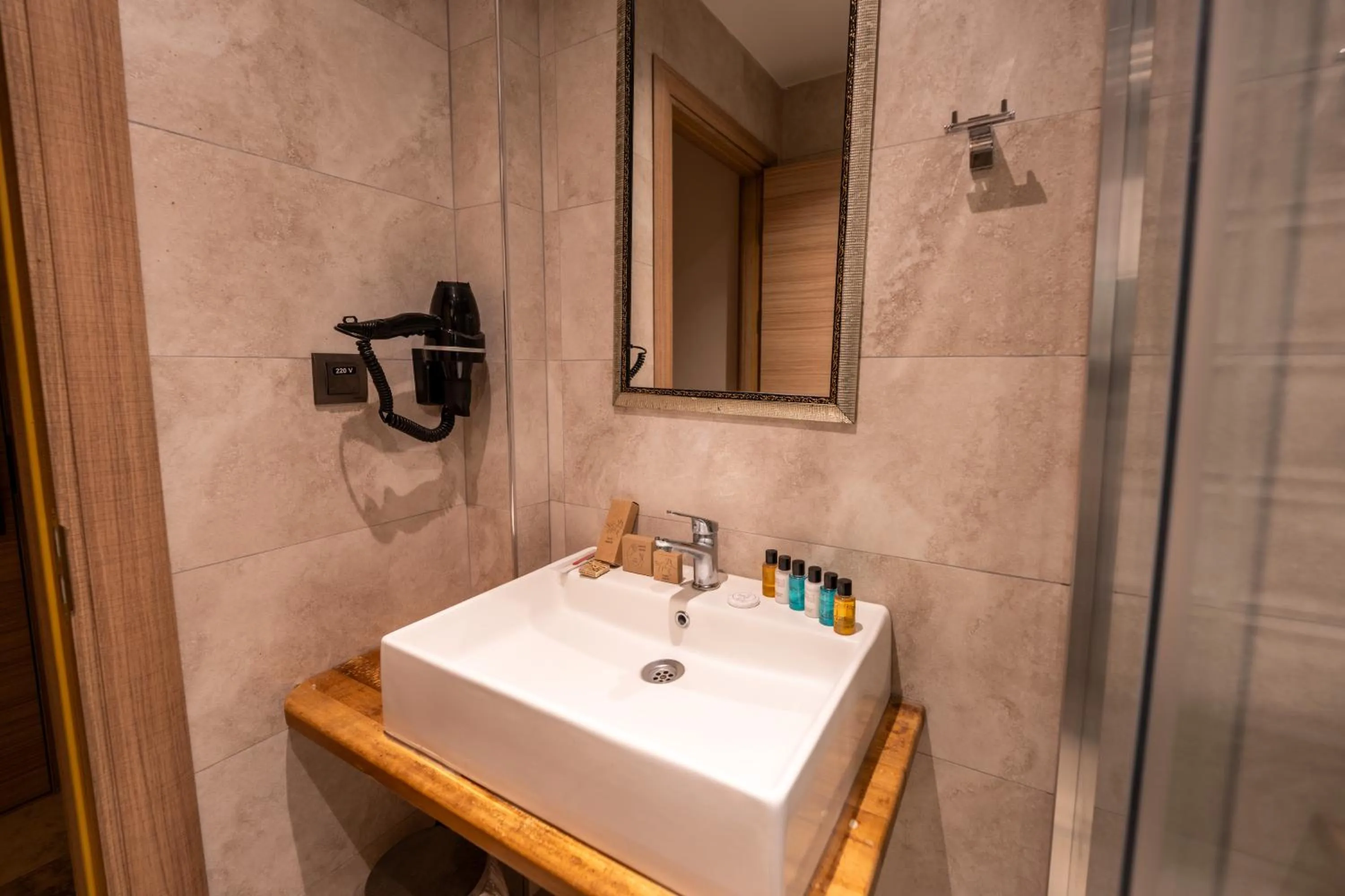 Shower in Stones of Cappadocia