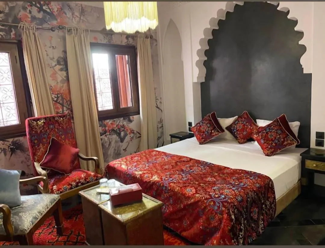 Bedroom, Bed in Riad Clefs d'Orient