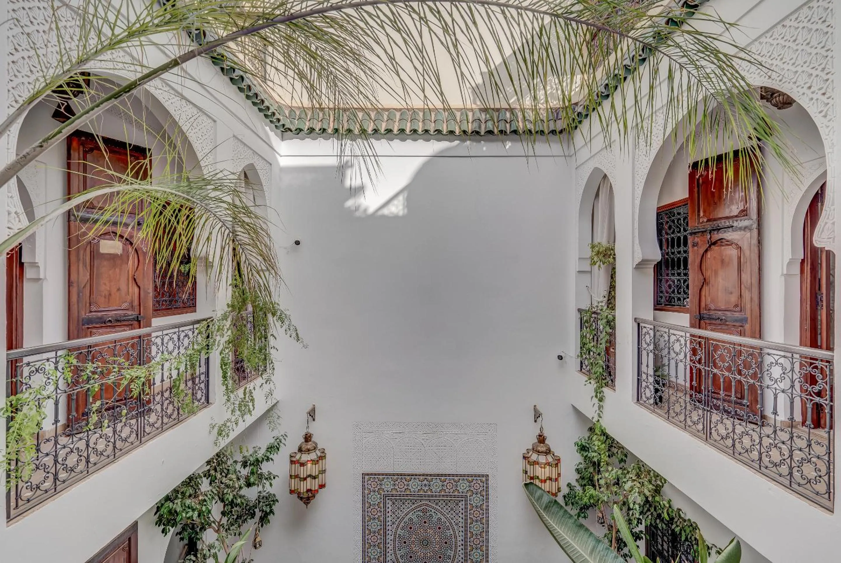 Balcony/Terrace in Riad Clefs d'Orient