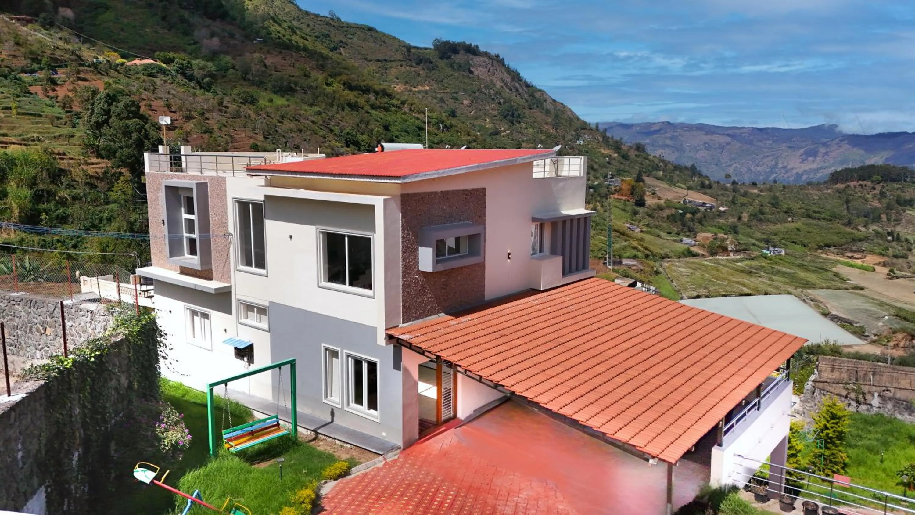 Property building in Queen's Hotel Mount garden Kodaikanal
