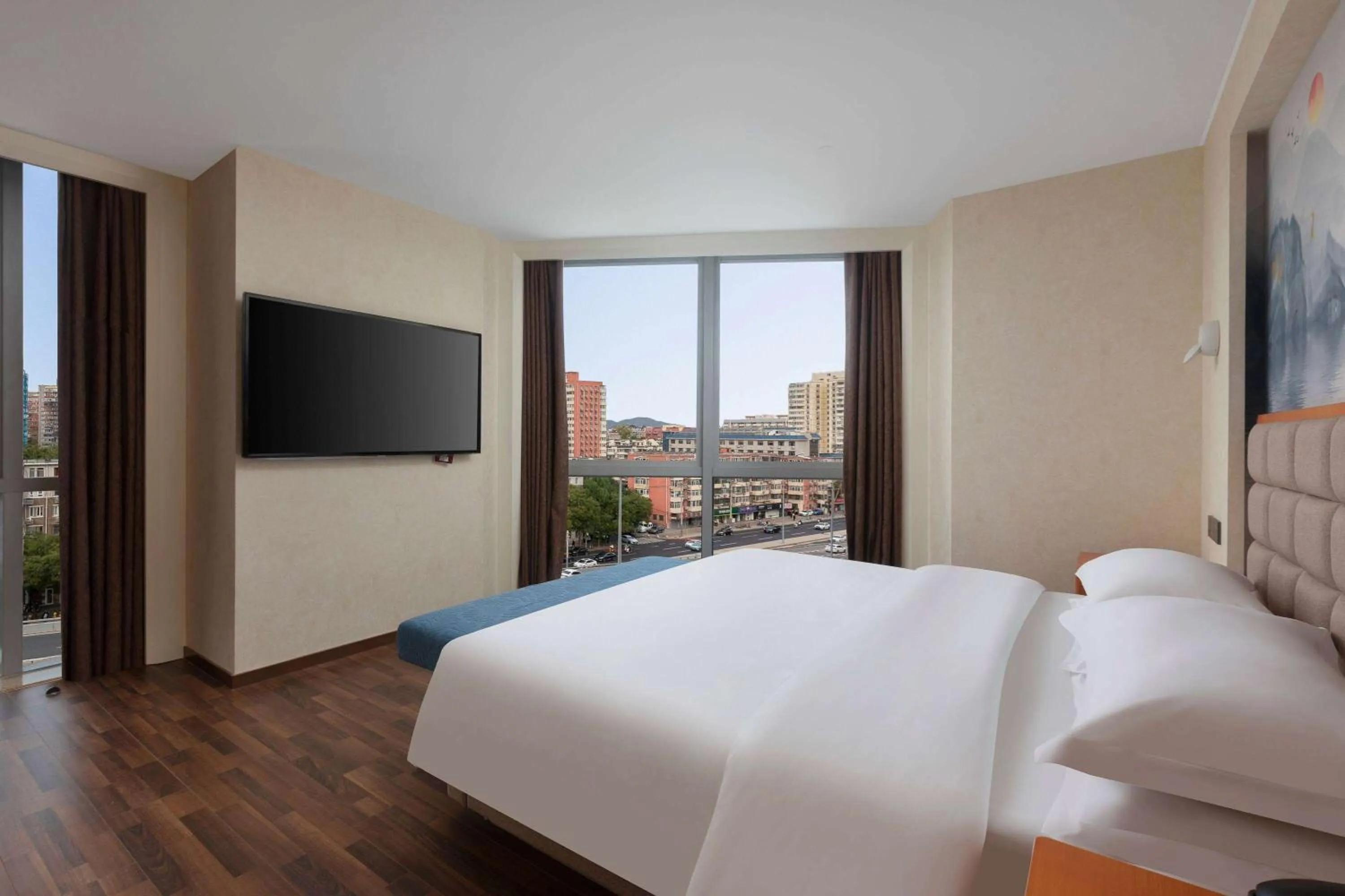 Photo of the whole room, Bed in Days Inn by Wyndham Beijing Haidian