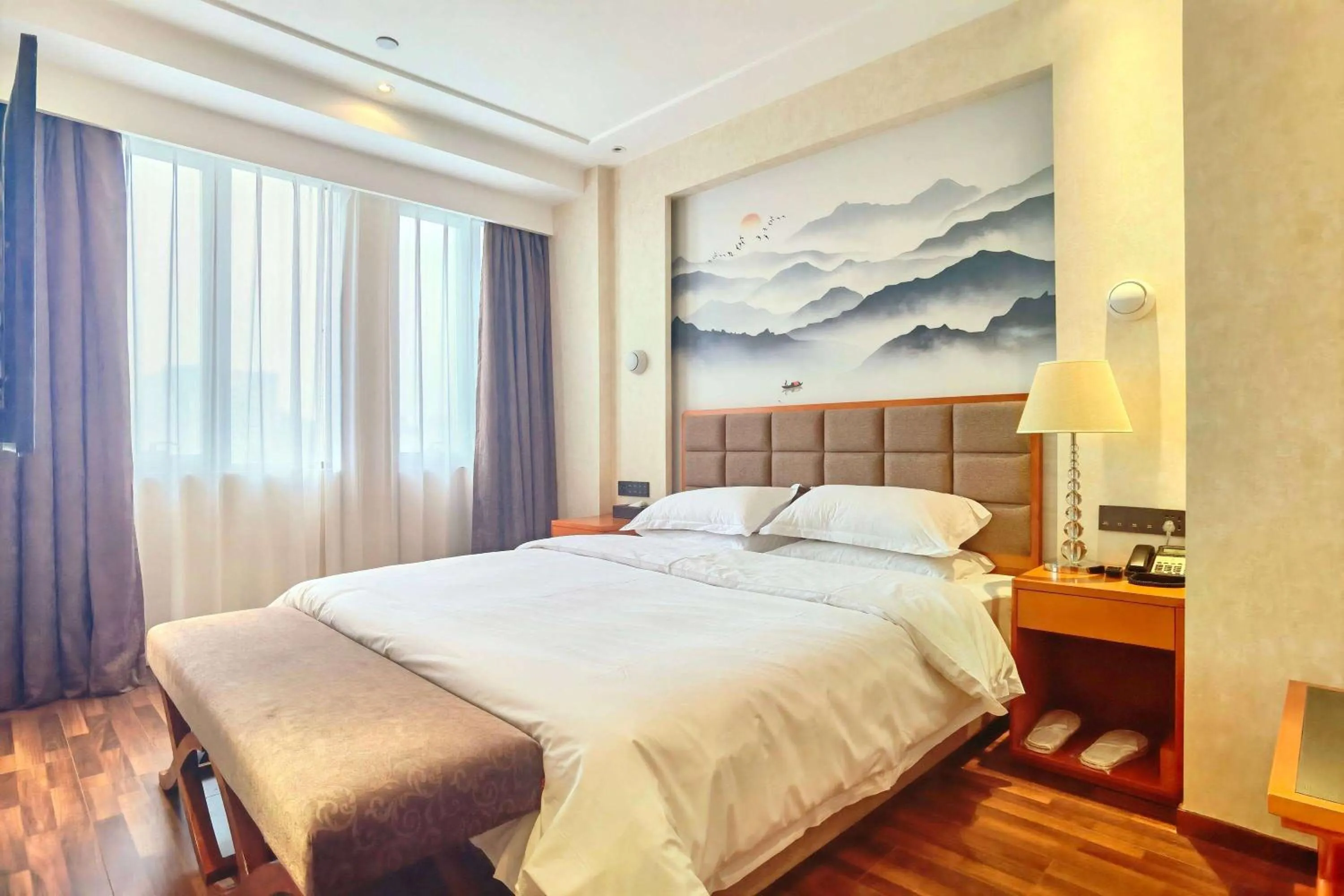 Photo of the whole room, Bed in Days Inn by Wyndham Beijing Haidian