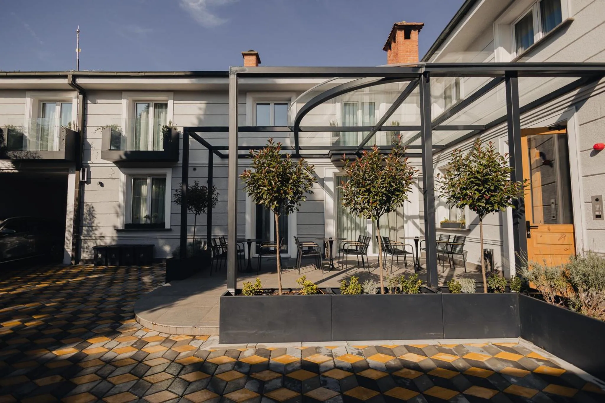 Property building in Hotel Flaneur