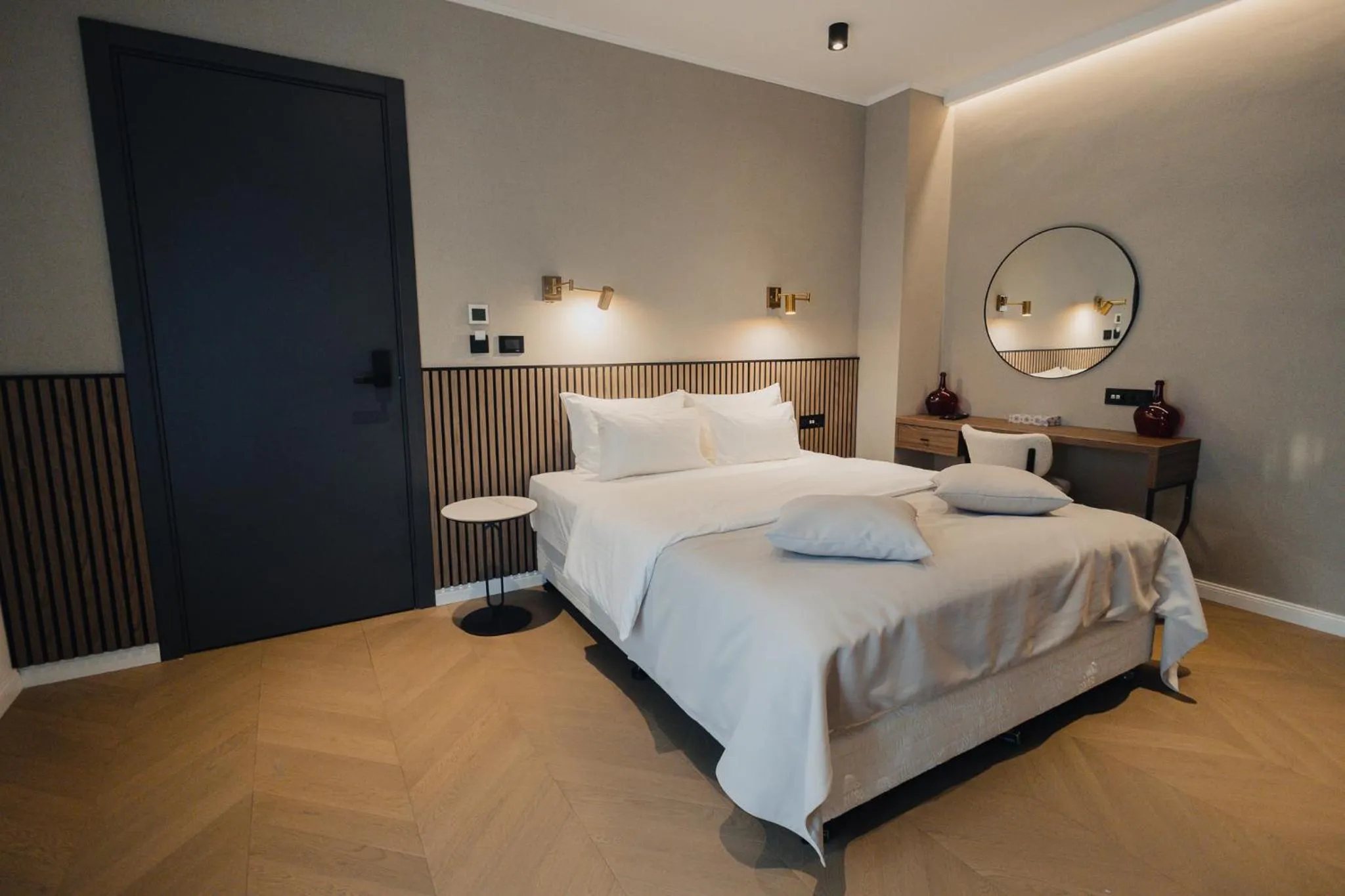 Bed in Hotel Flaneur