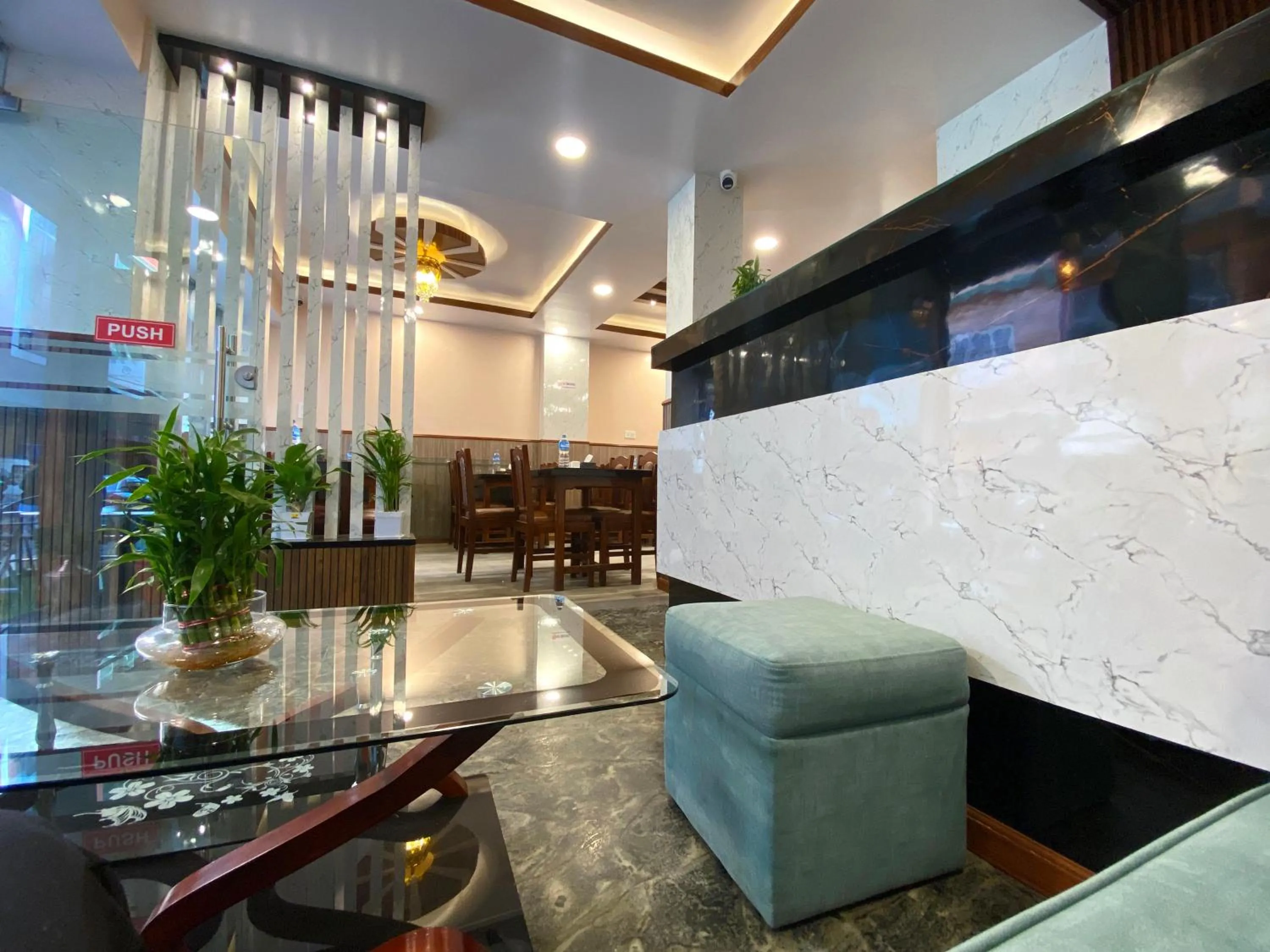 Living room in Hotel Resunga Arjun