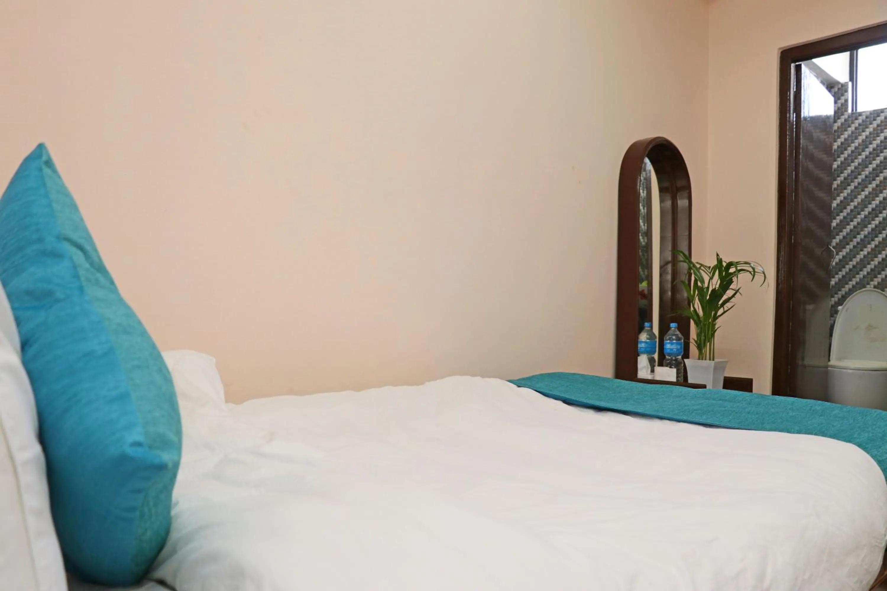 Bed in Hotel Resunga Arjun