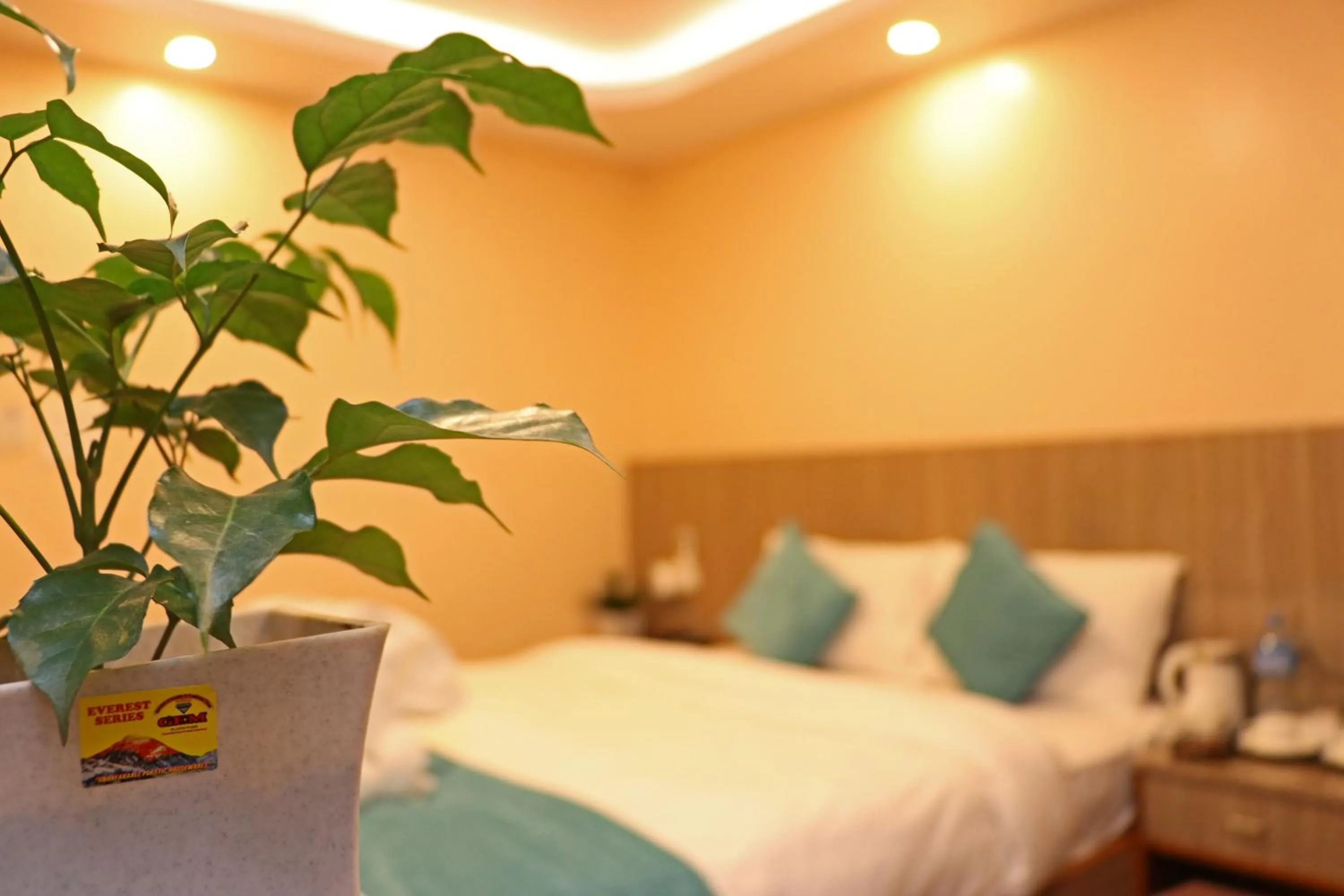 Bed in Hotel Resunga Arjun