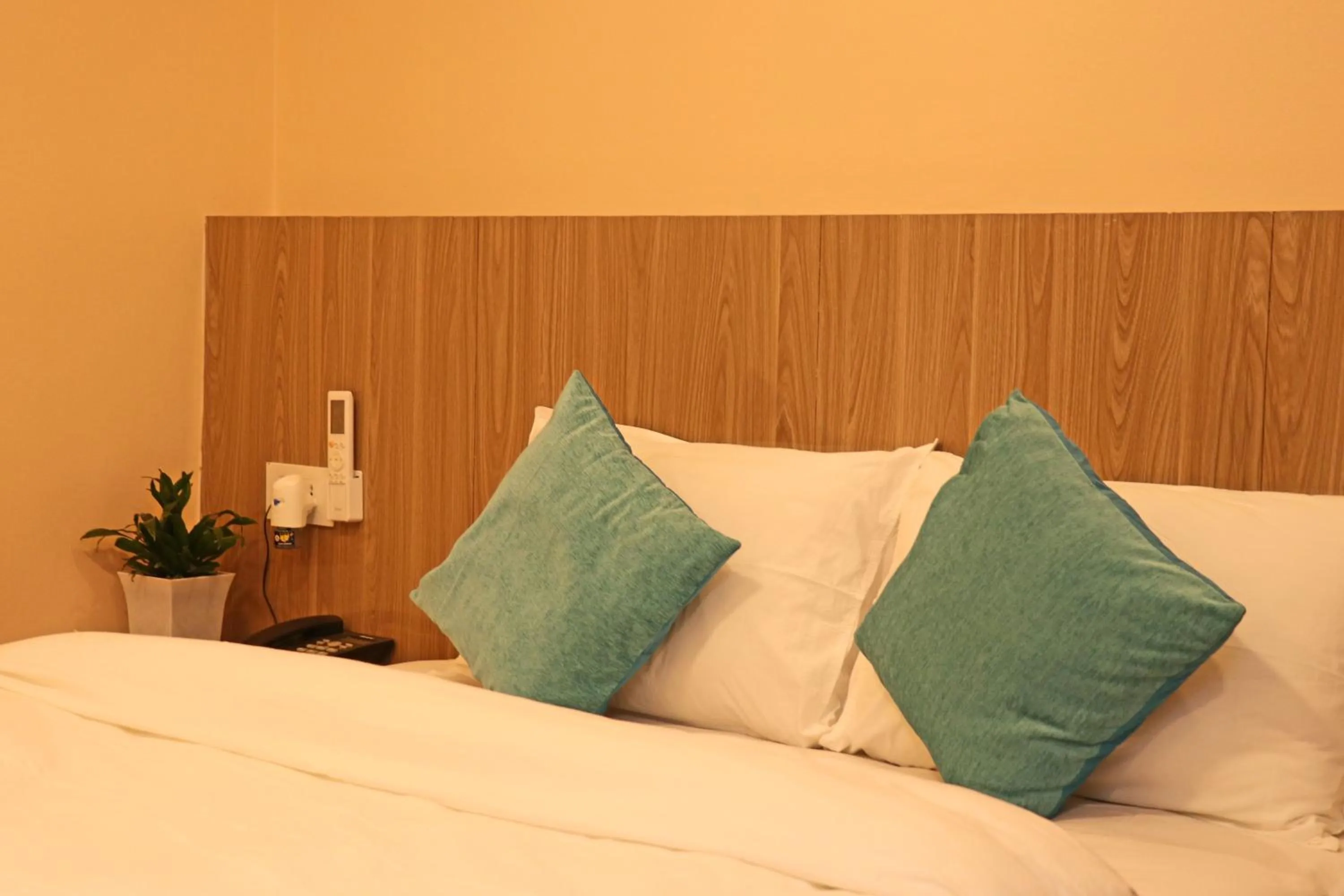 Bed in Hotel Resunga Arjun