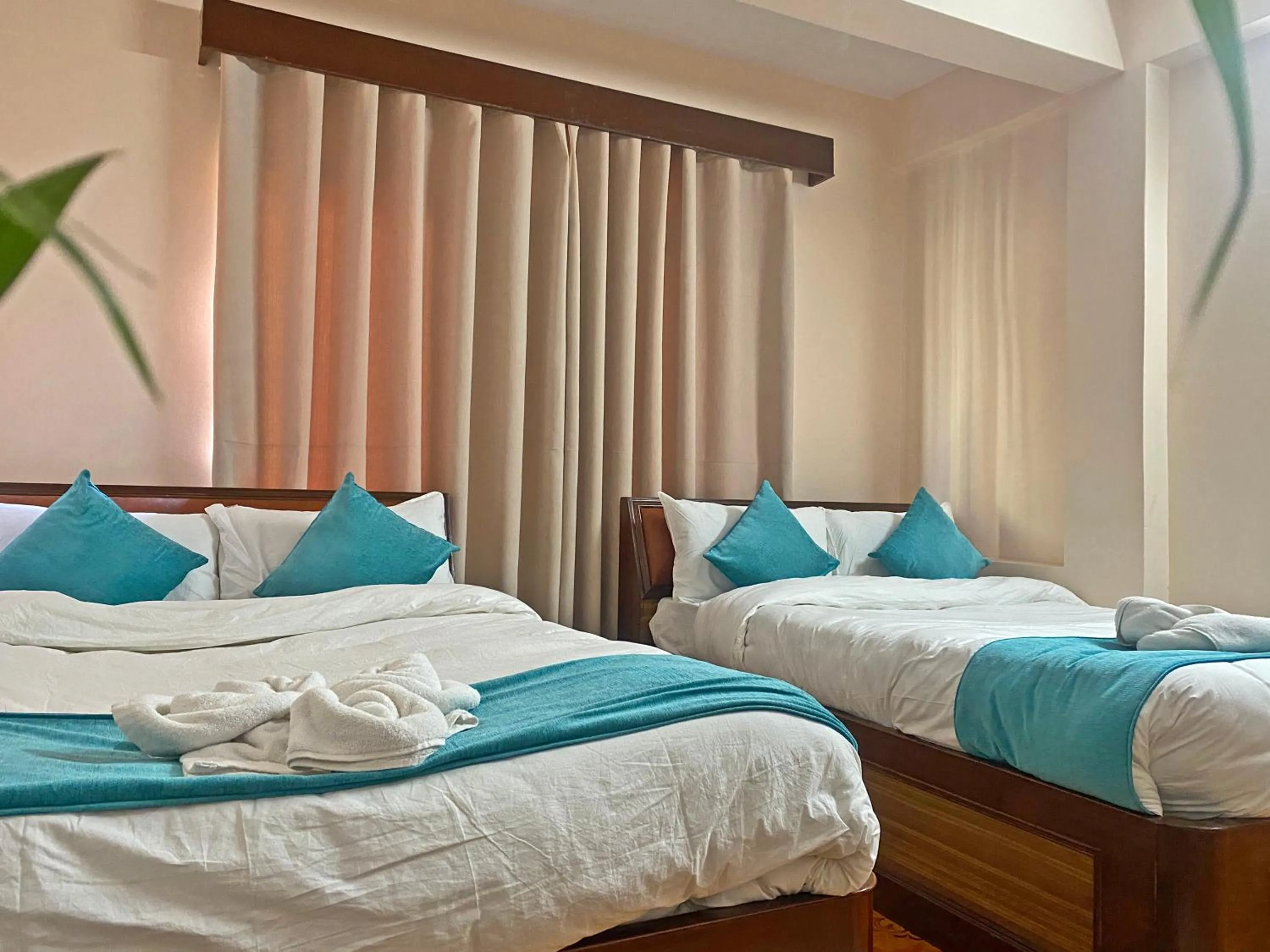 Bed in Hotel Resunga Arjun