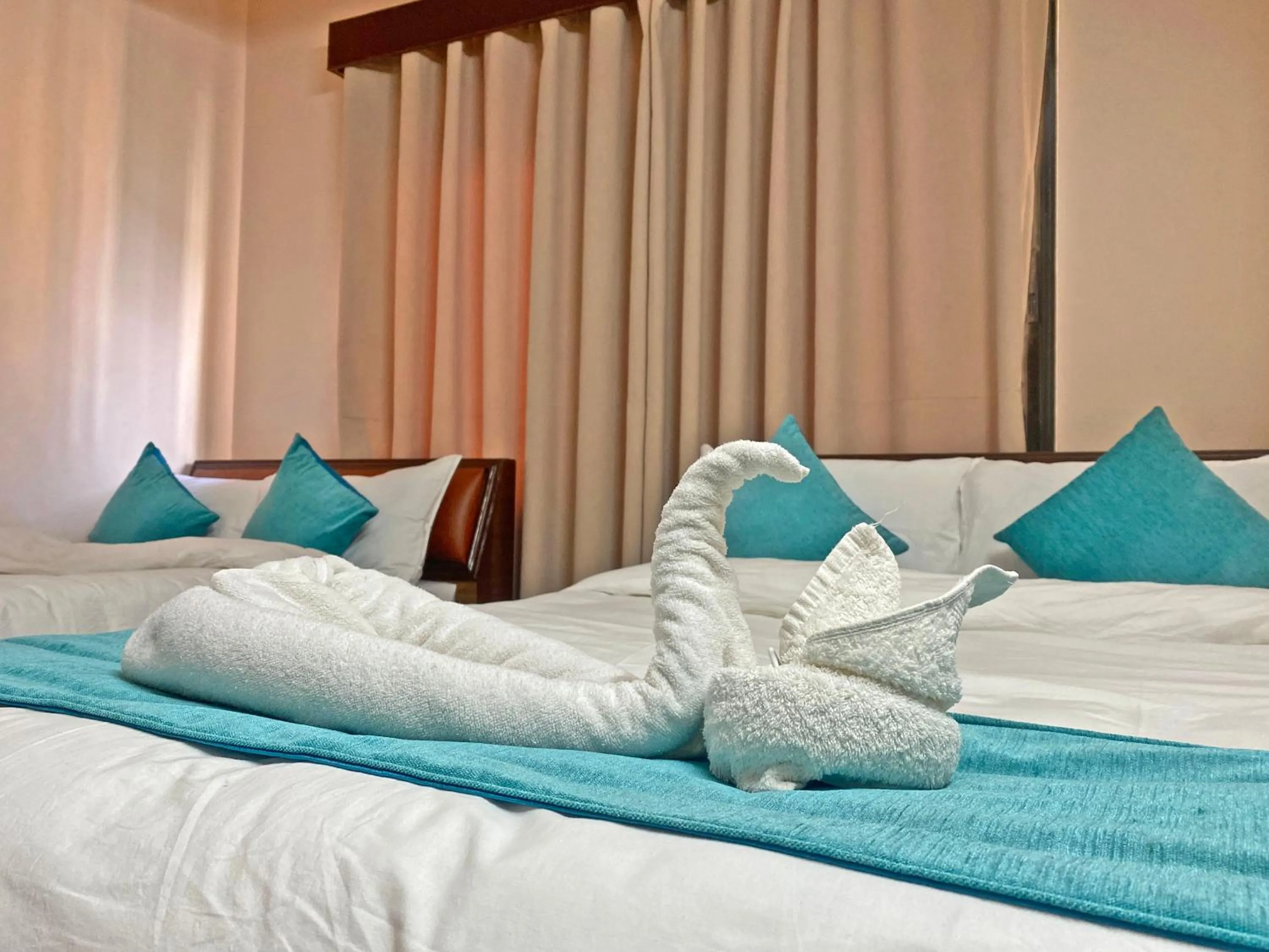 Bed in Hotel Resunga Arjun