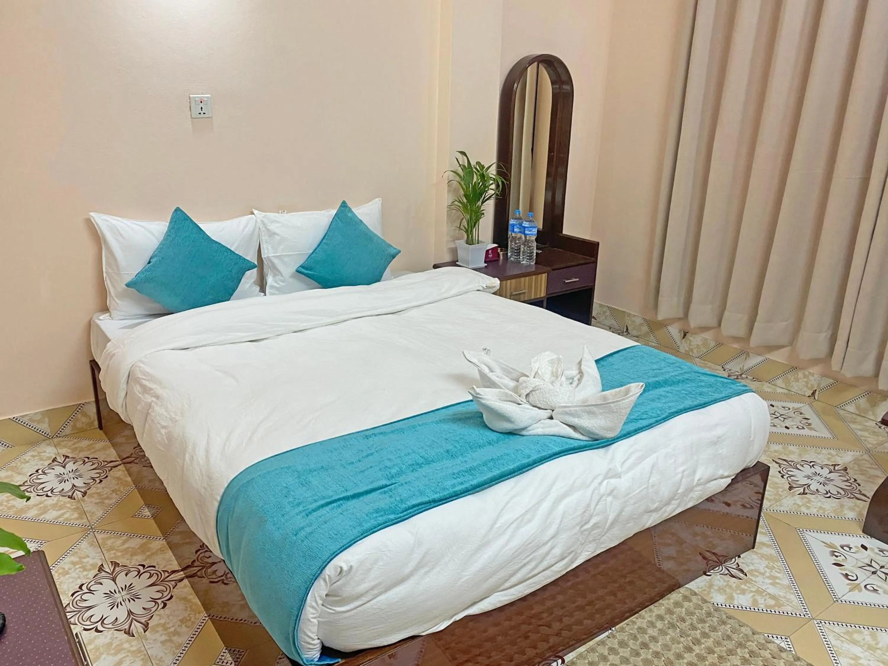 Bed in Hotel Resunga Arjun