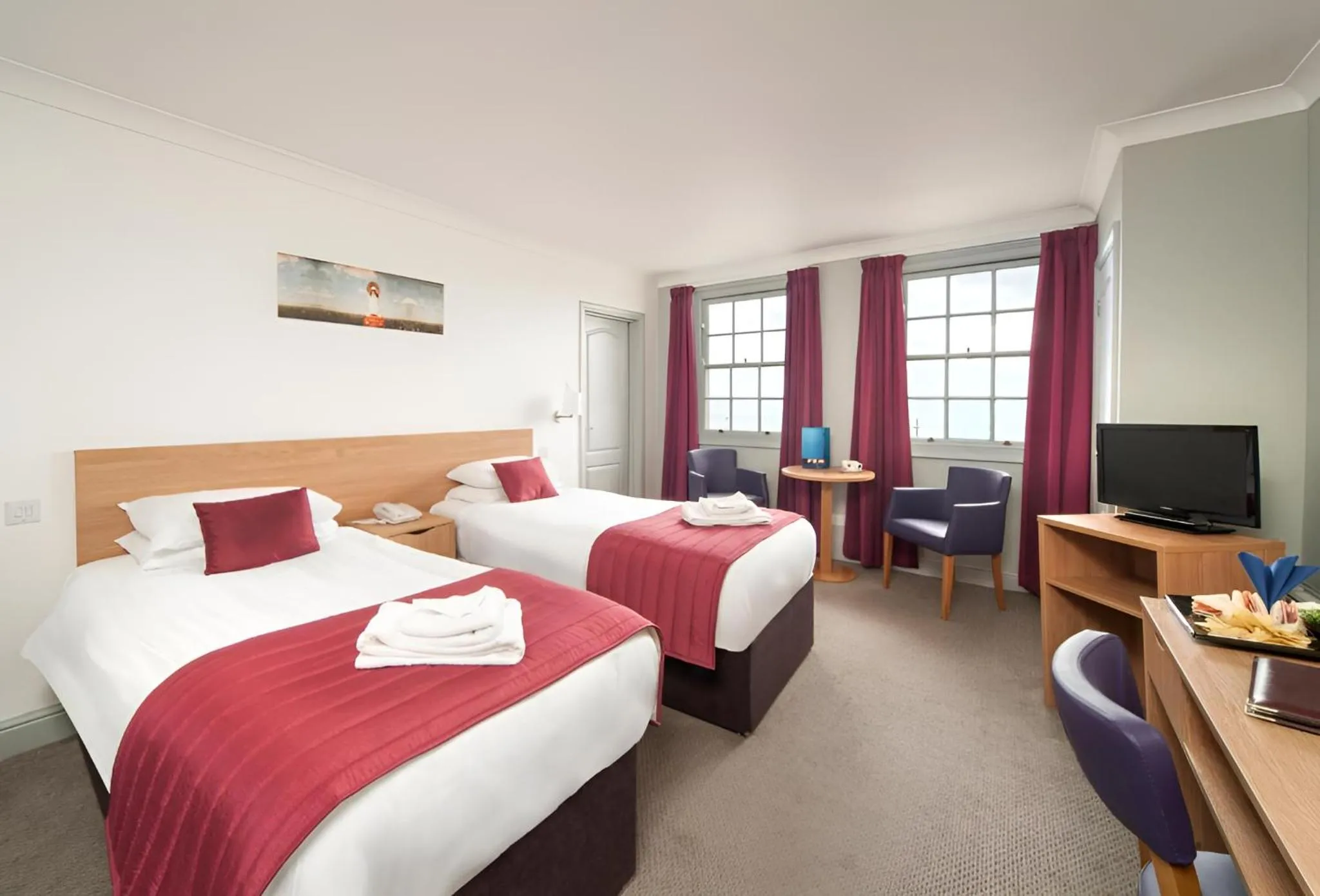 Bed in The Carlton Hotel