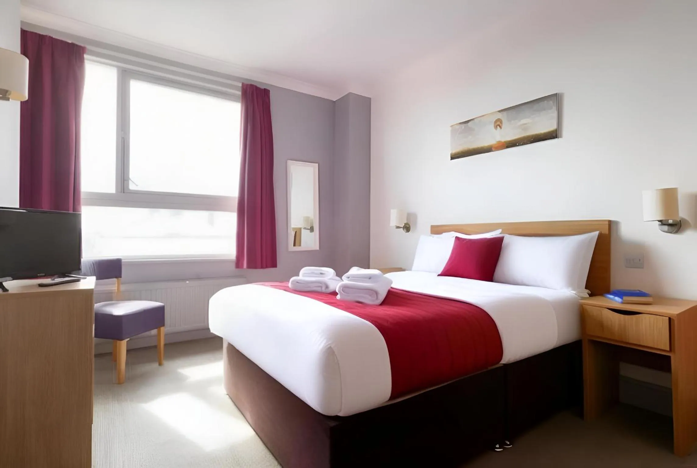 Bed in The Carlton Hotel