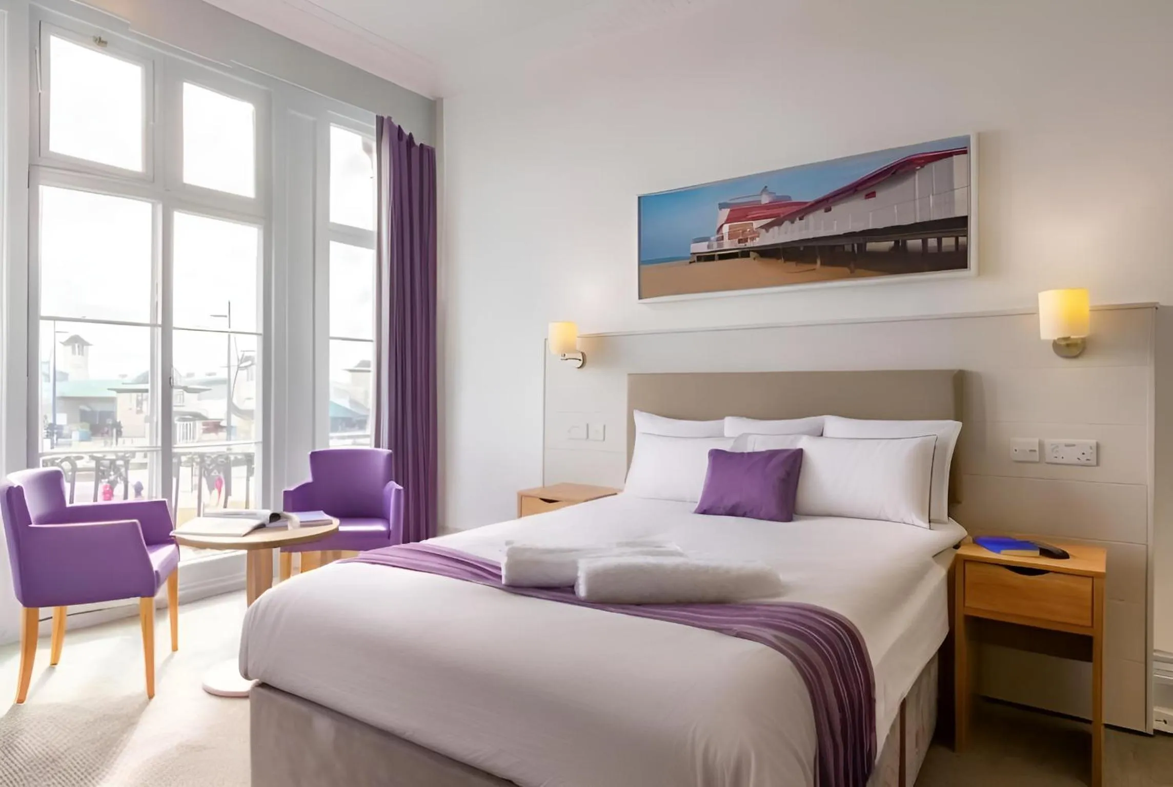 Bed in The Carlton Hotel