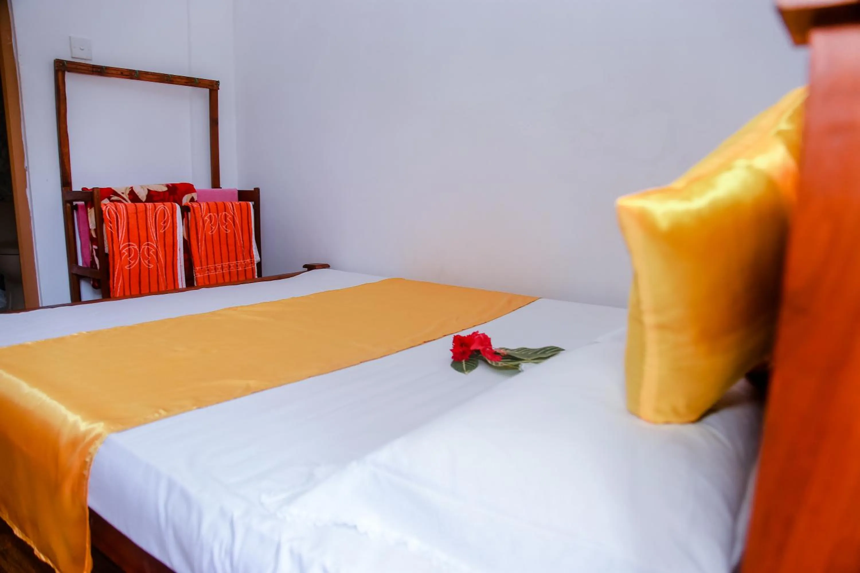 Bedroom, Bed in Ranjith Guest