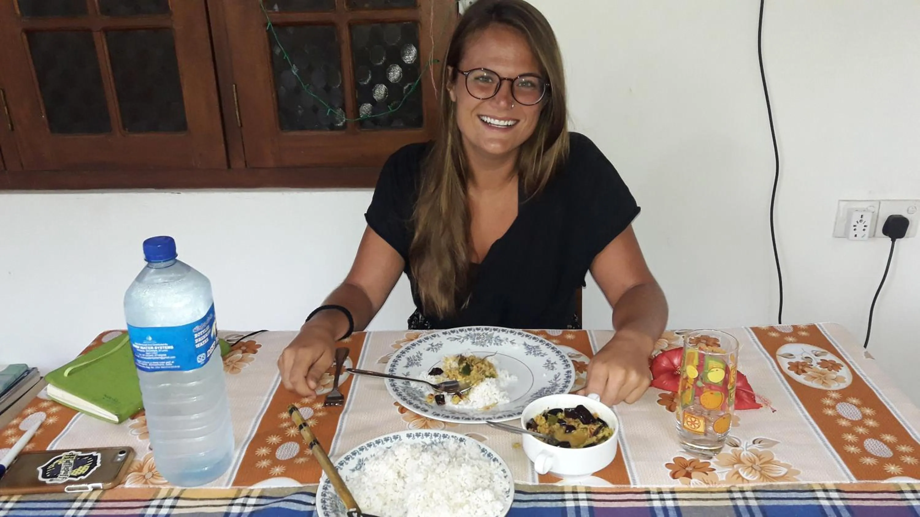 Asian breakfast in Ranjith Guest