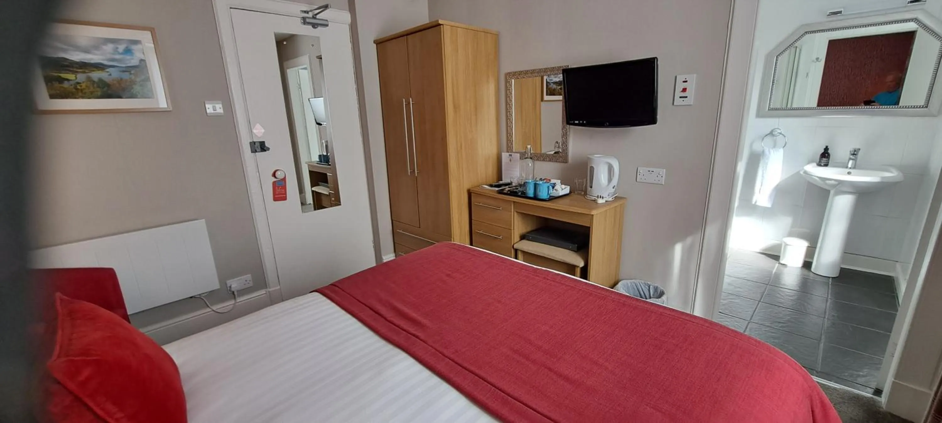 Bed in Derrybeg Bed and Breakfast