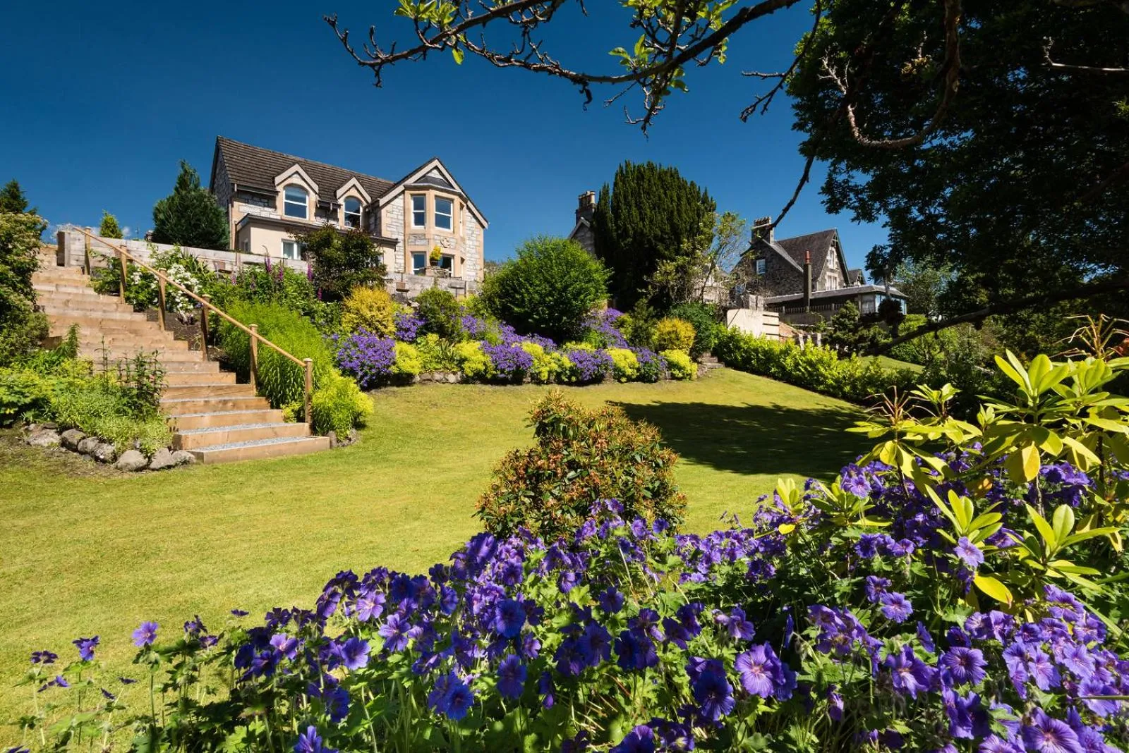 Garden view in Derrybeg Bed and Breakfast