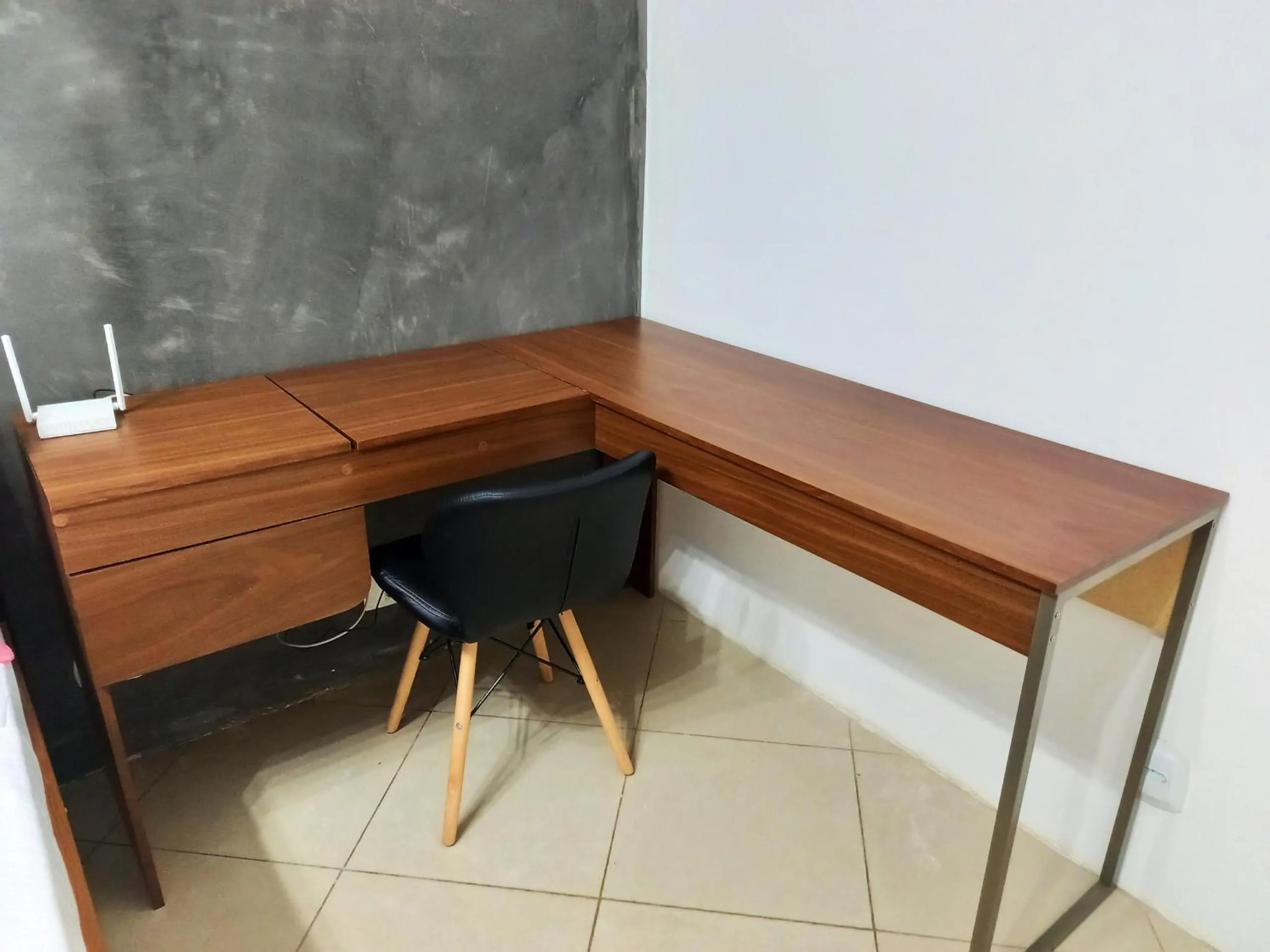 Studio na Praia de Copacabana, maquina de lavar