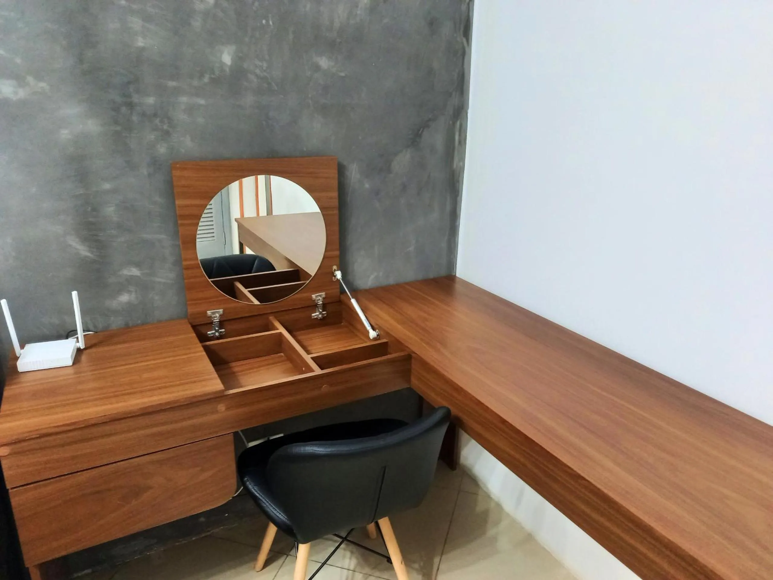 Studio na Praia de Copacabana, maquina de lavar