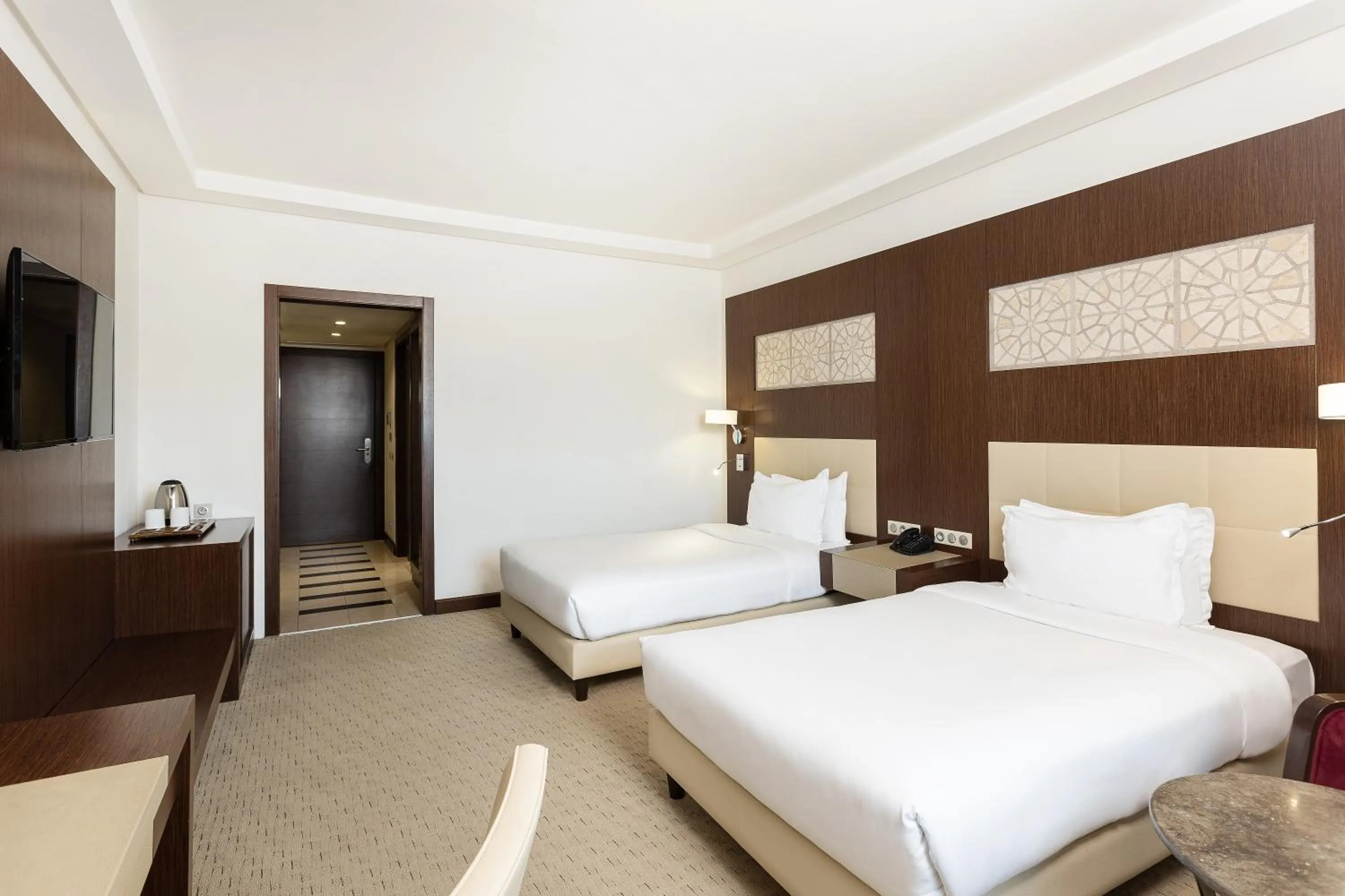 Bed in Radisson Blu Hotel & Convention Center, Tunis