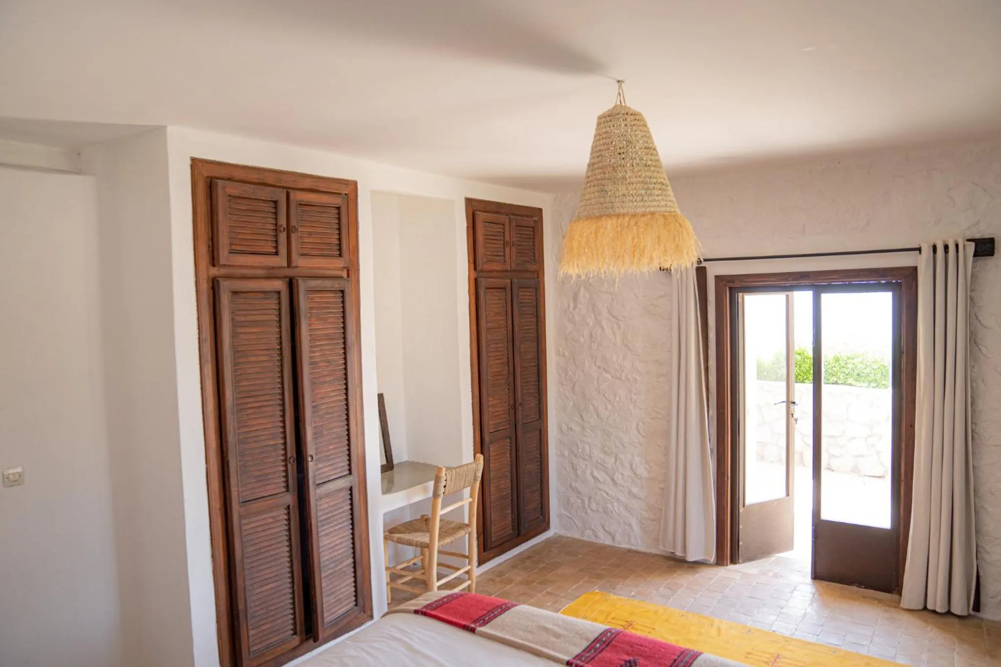 Chambre Double N°1 - Avec Terrasse et Jardin Privés - Vue sur Plaine in Dar El Mandar - Ferme & Table d'Hôte Berbère