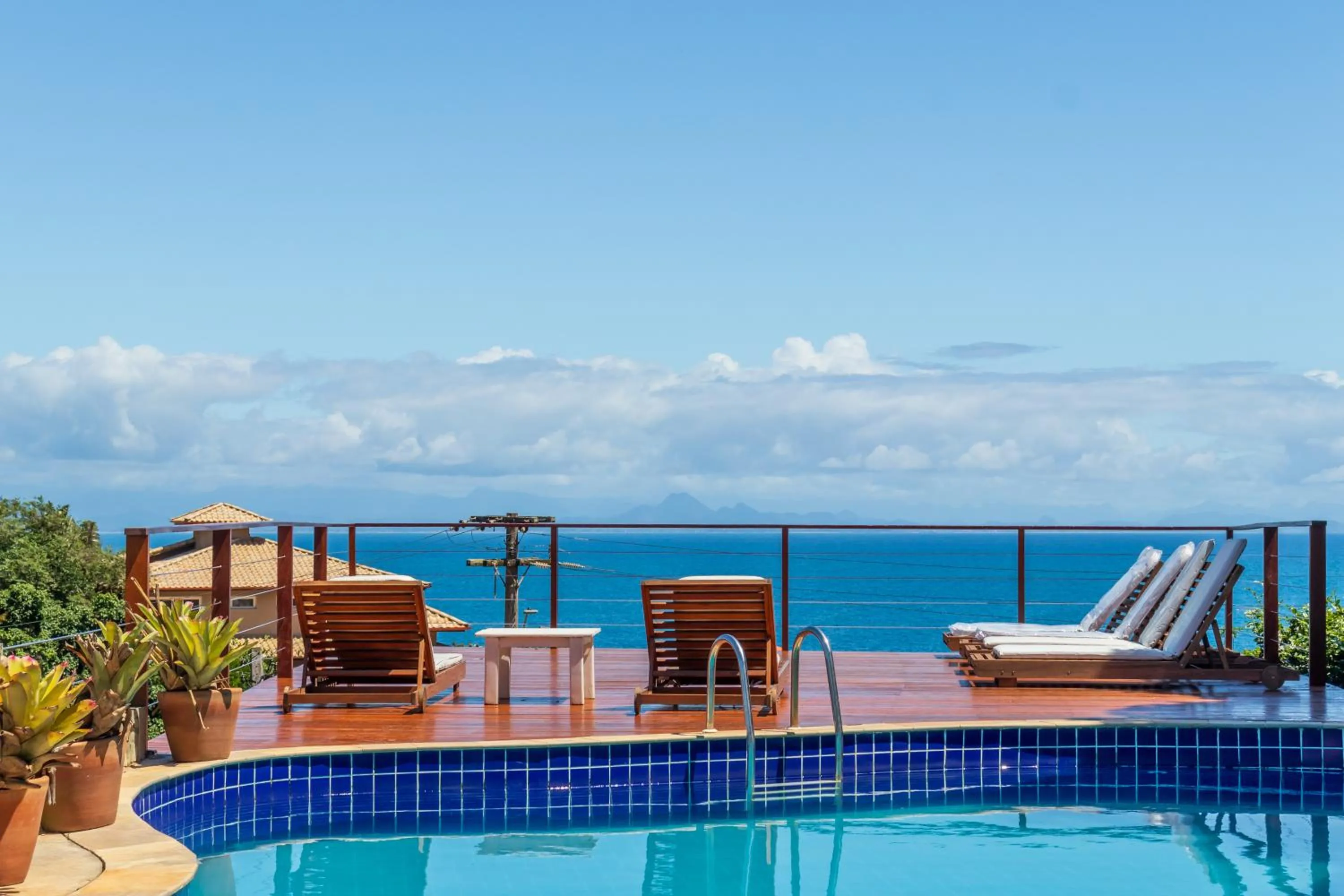 Patio in La Proeza Pousada