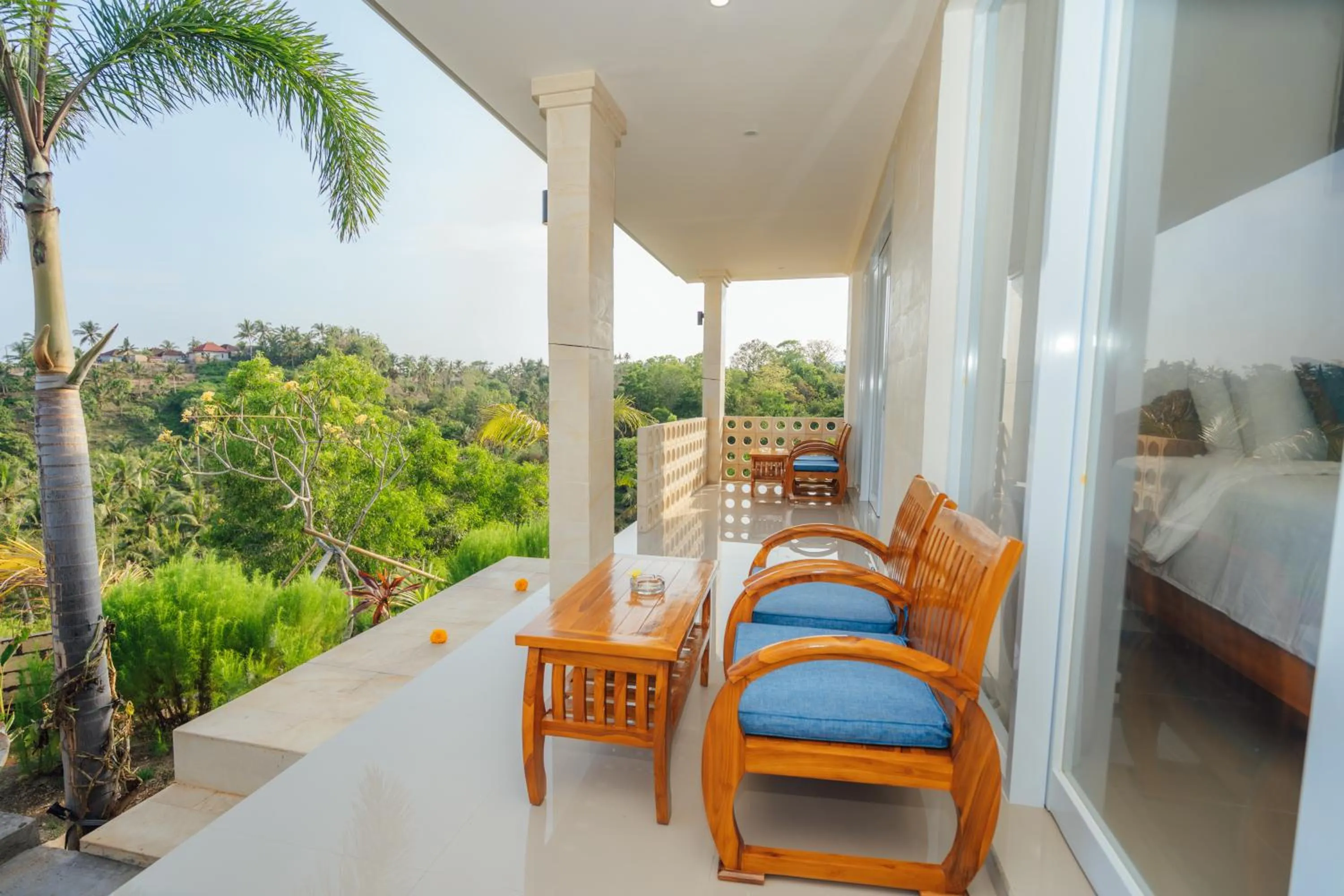 Natural landscape in Kelingking Paradise Suites Villa