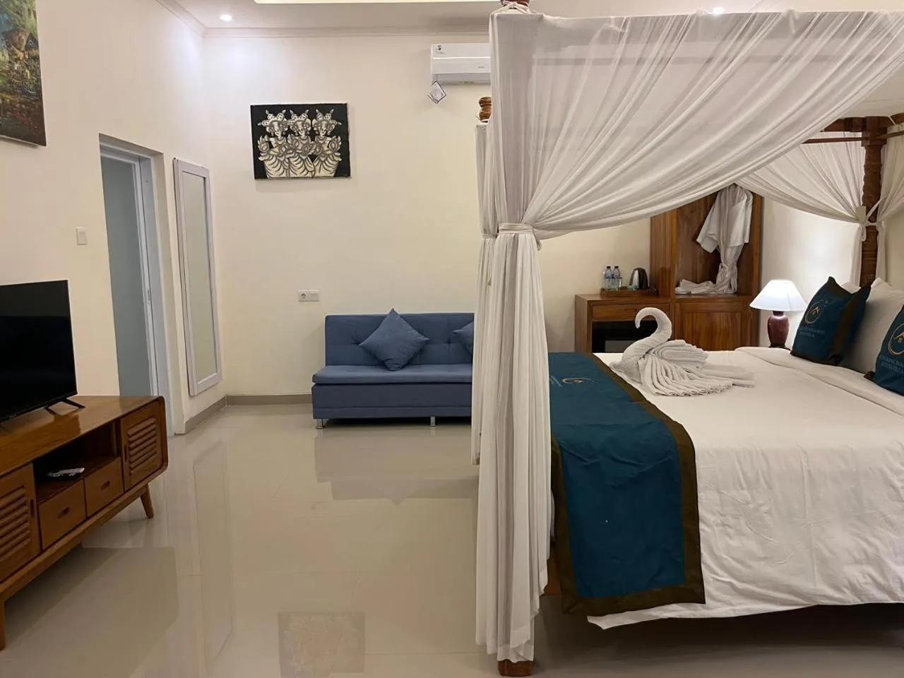 Bedroom, Bed in Kelingking Paradise Suites Villa