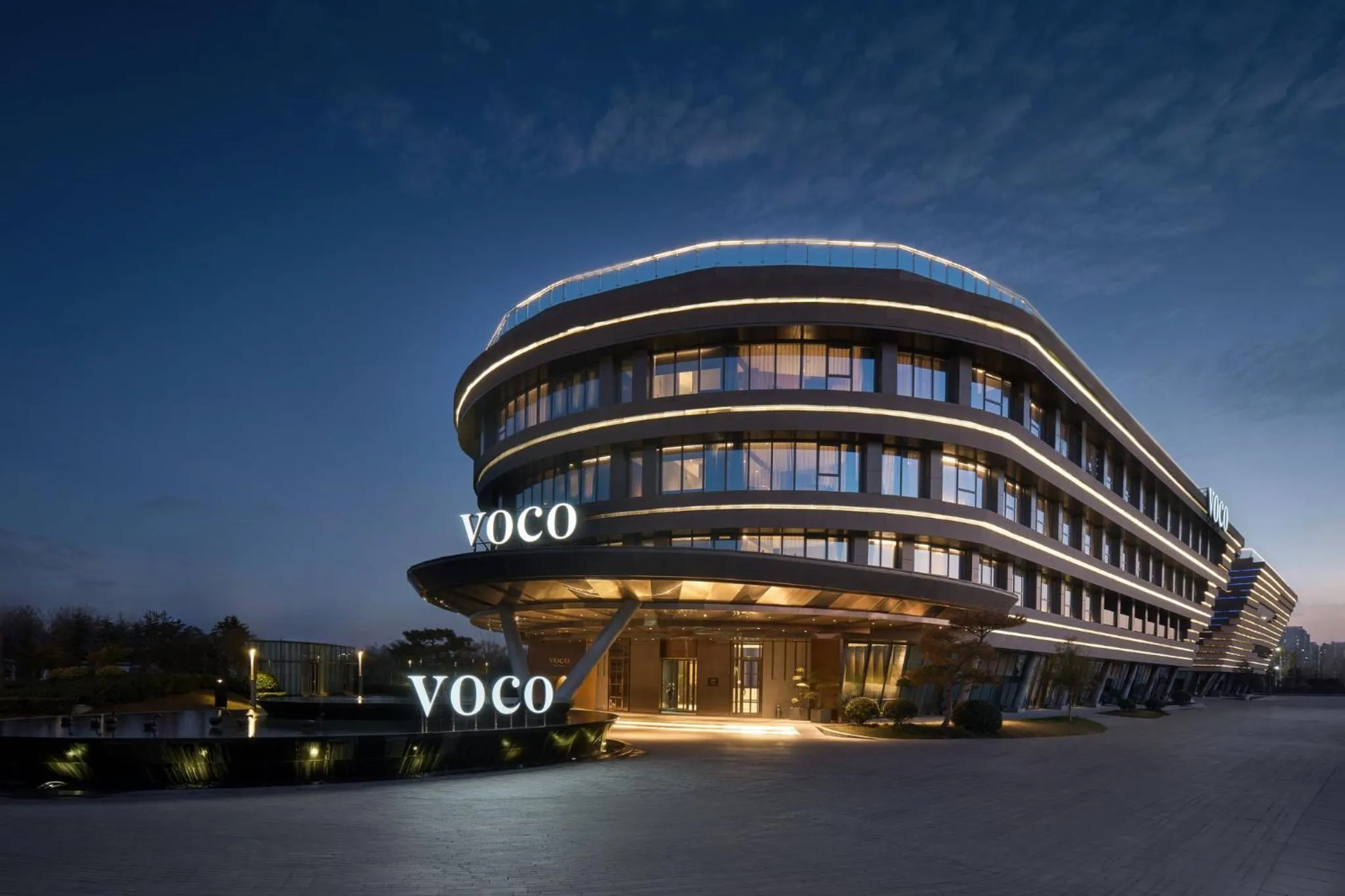 Property building in voco Zhengzhou Garden Expo by IHG