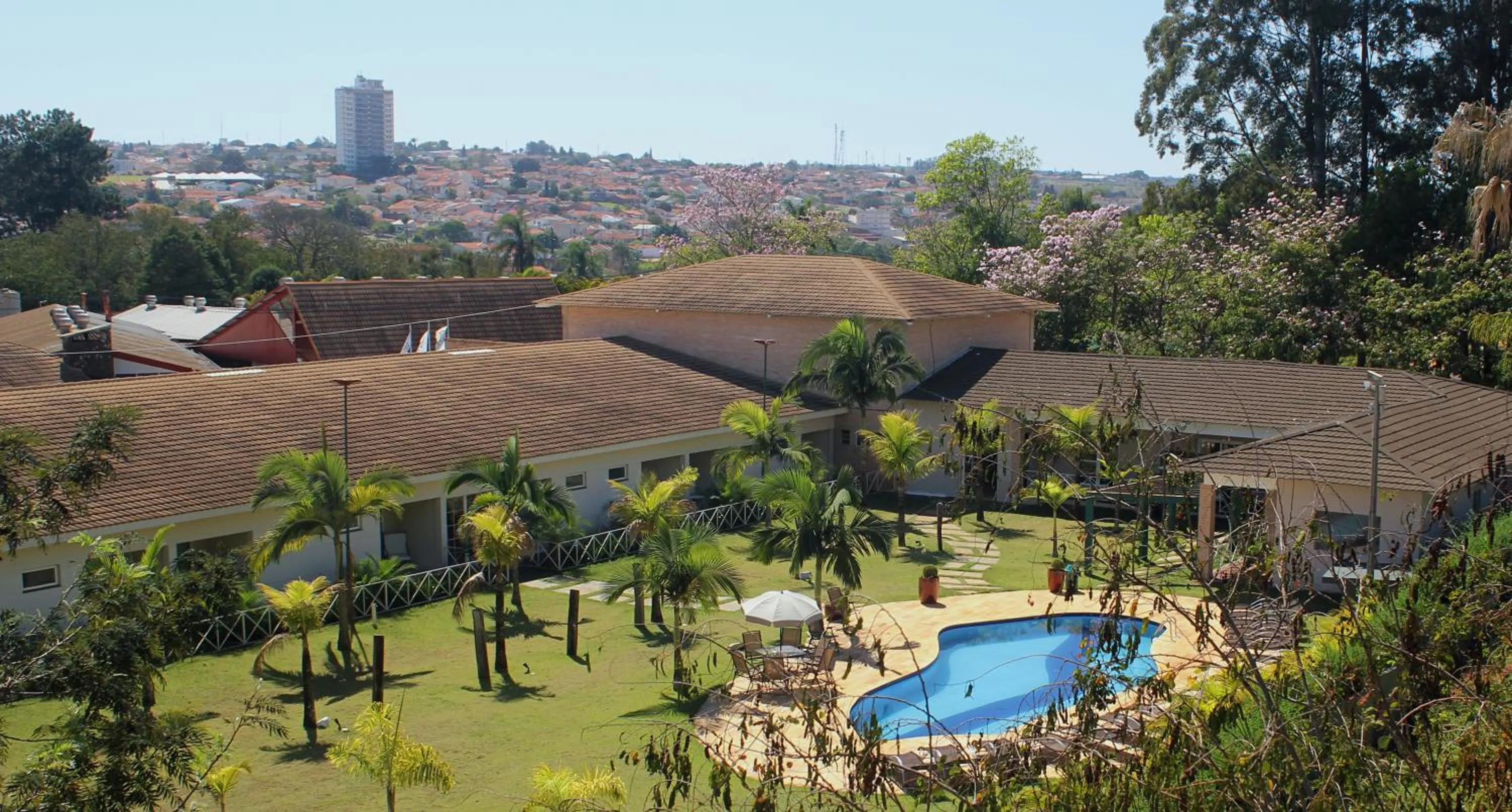 Swimming pool in La Dolce Villa