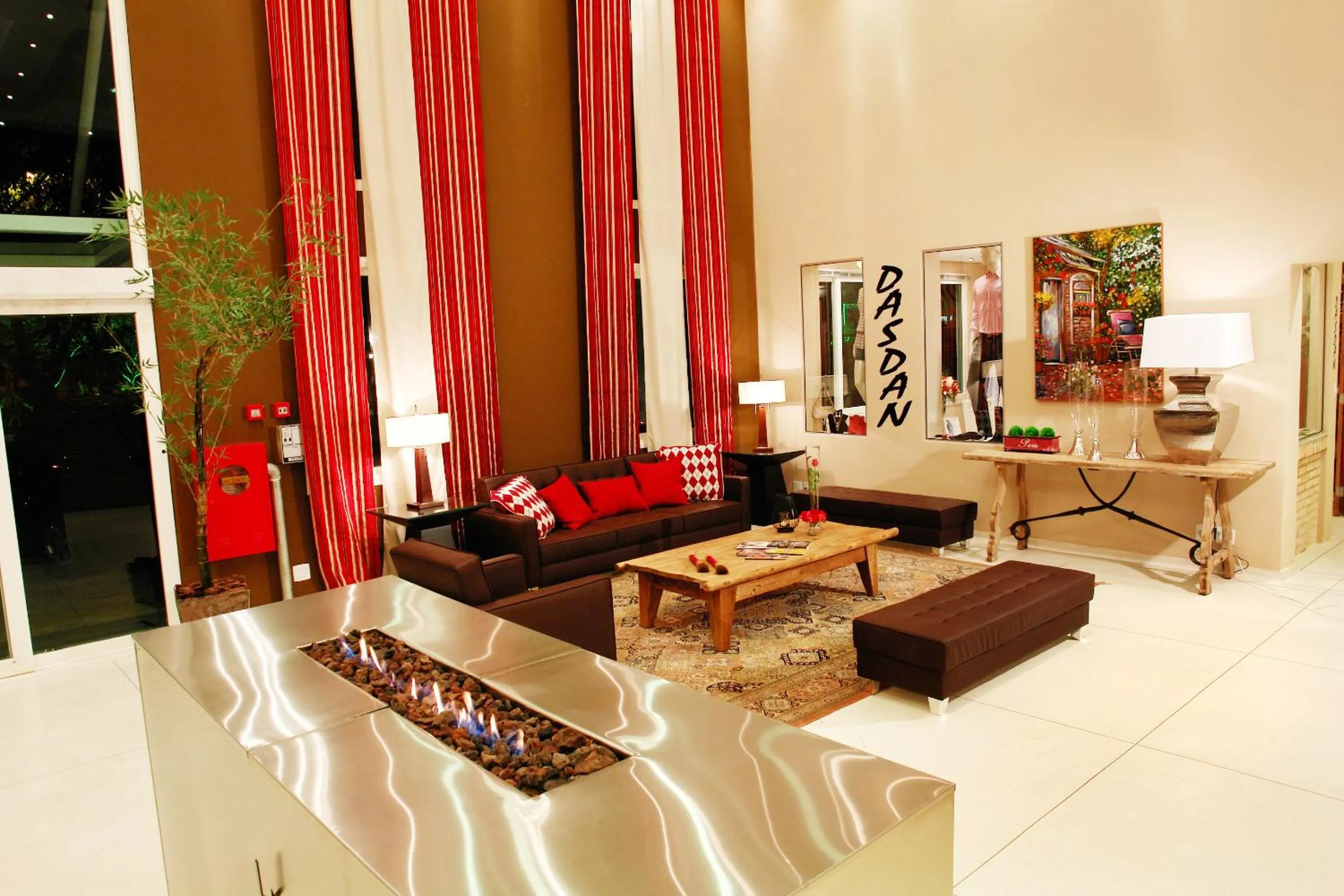 Lobby or reception in La Dolce Villa