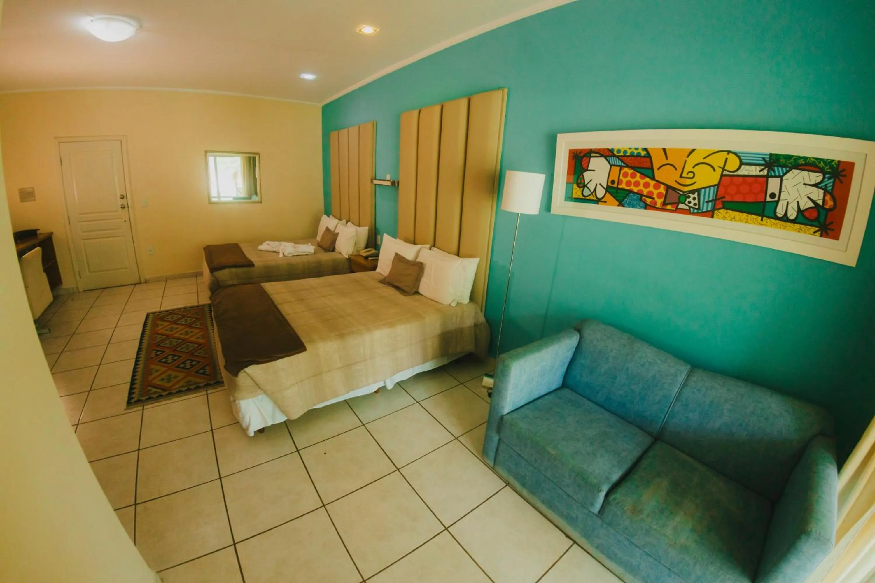 Bed in La Dolce Villa