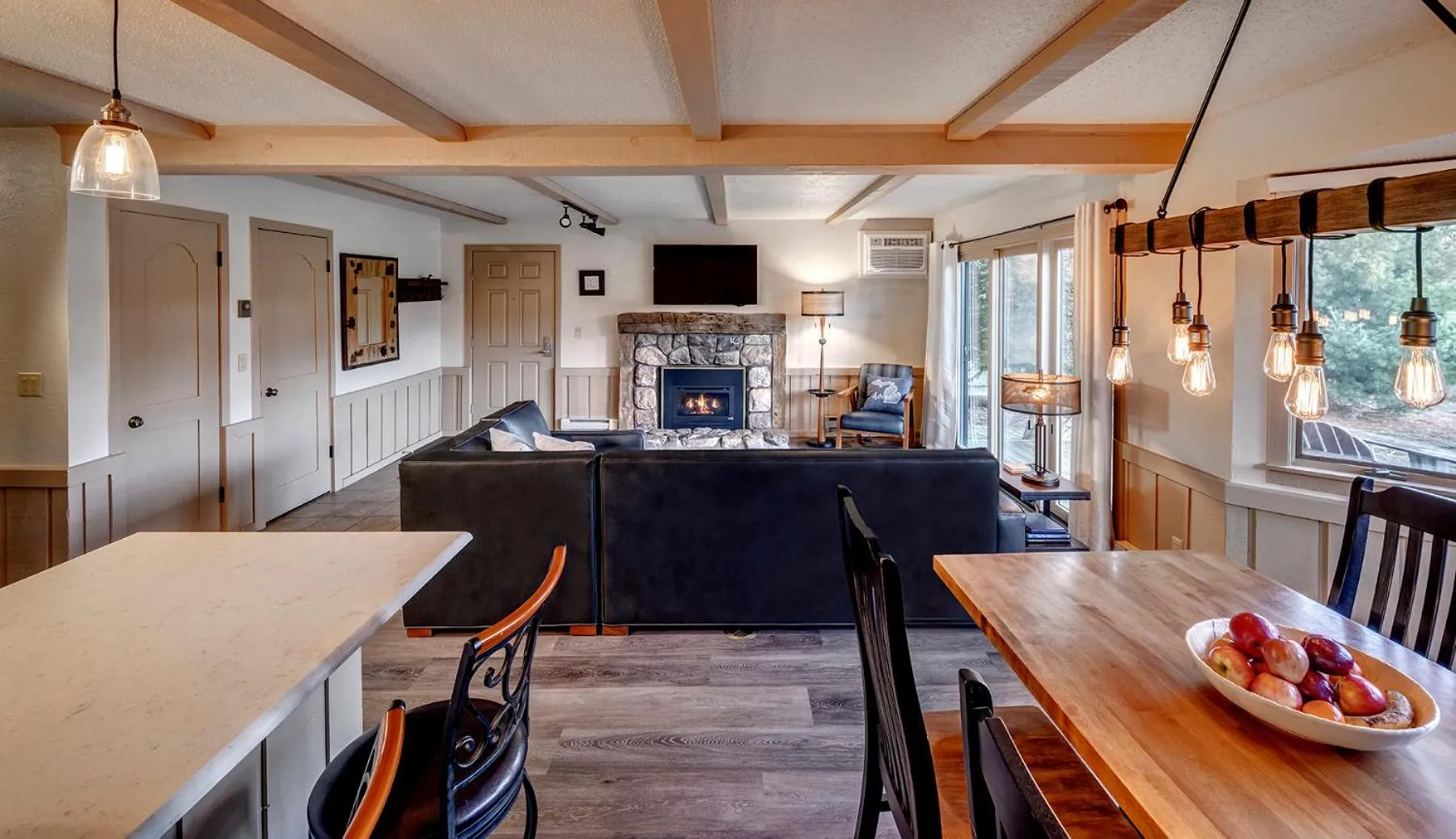 Living room in Crystal Mountain