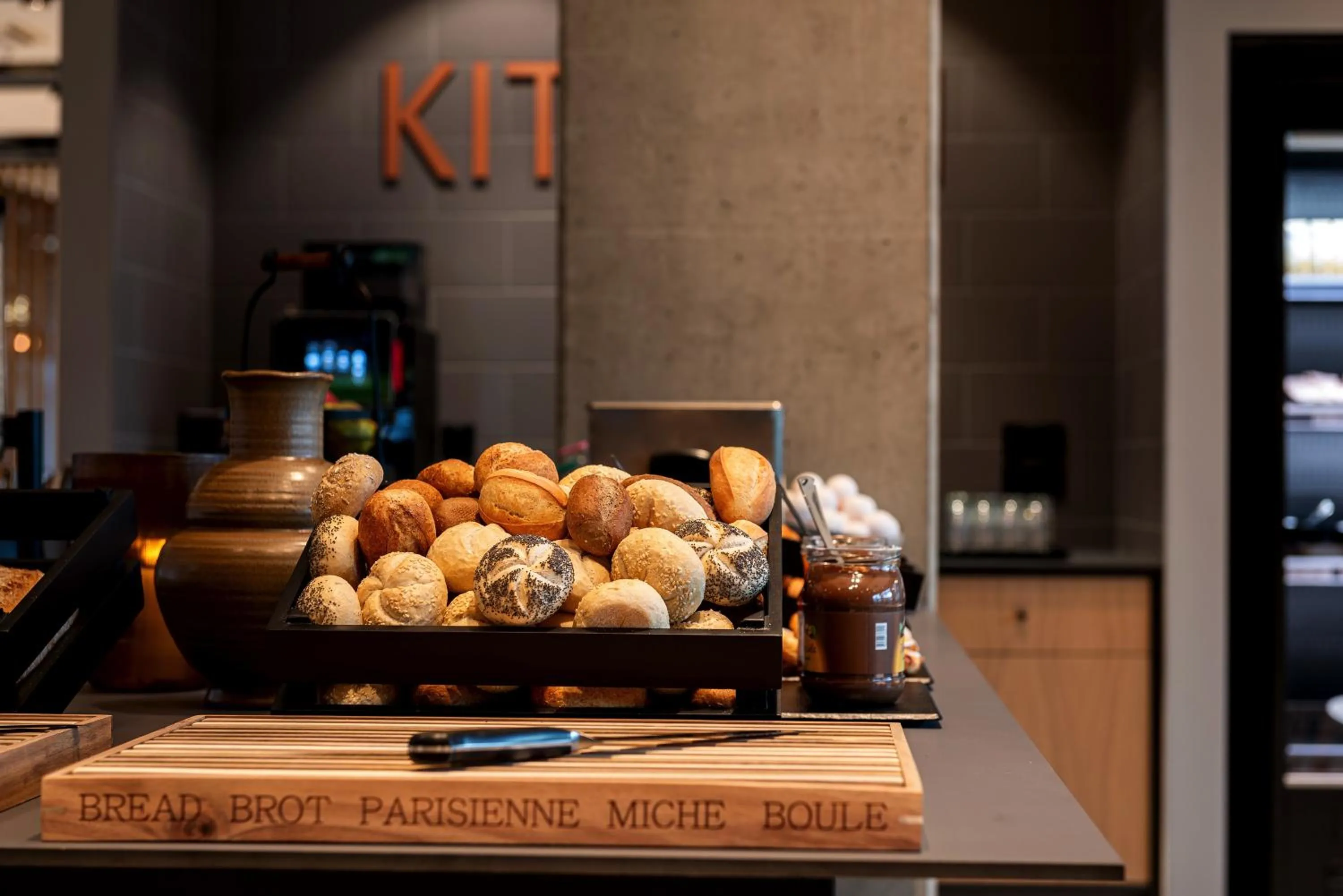 Breakfast in Zleep Hotel Frankfurt Airport Kelsterbach