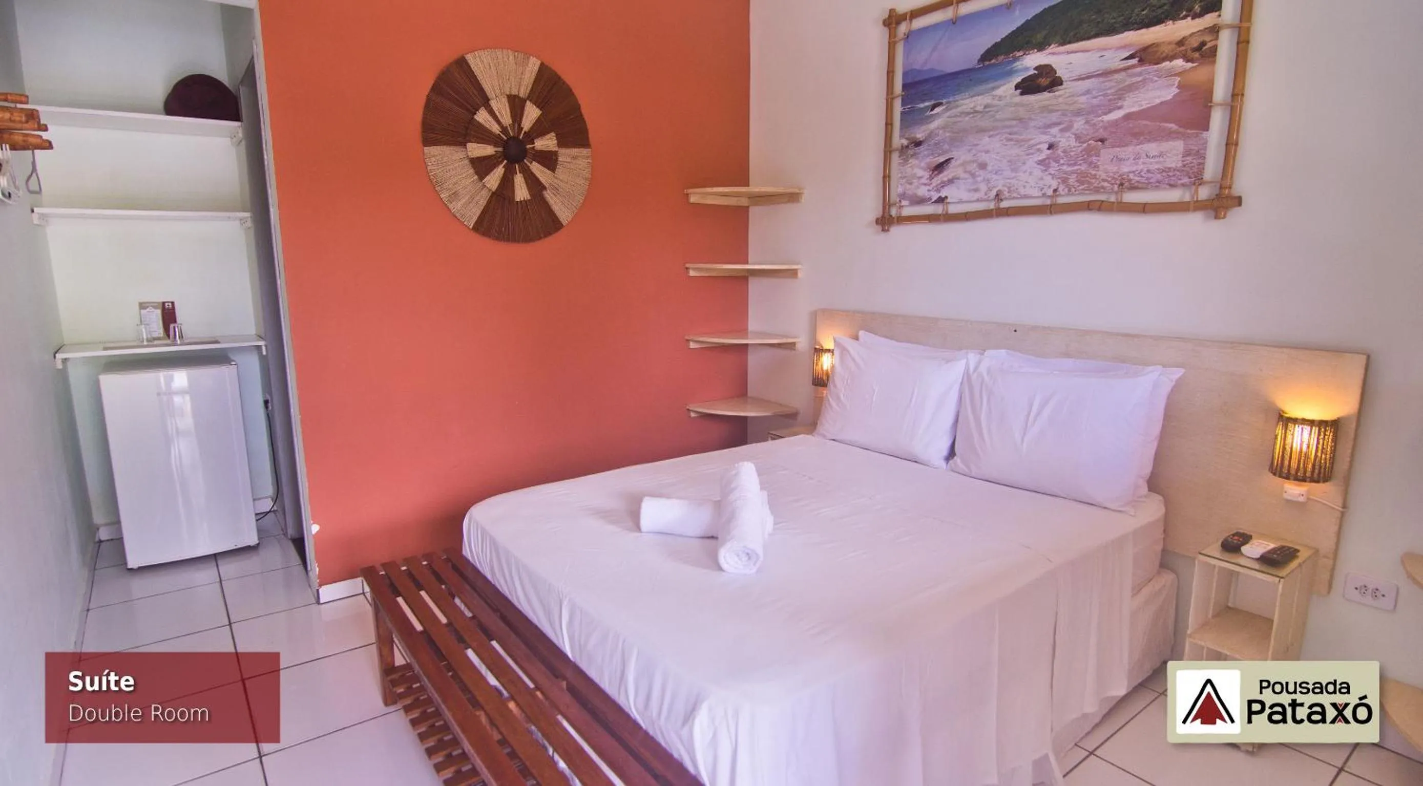 Photo of the whole room, Bed in Pousada Pataxó