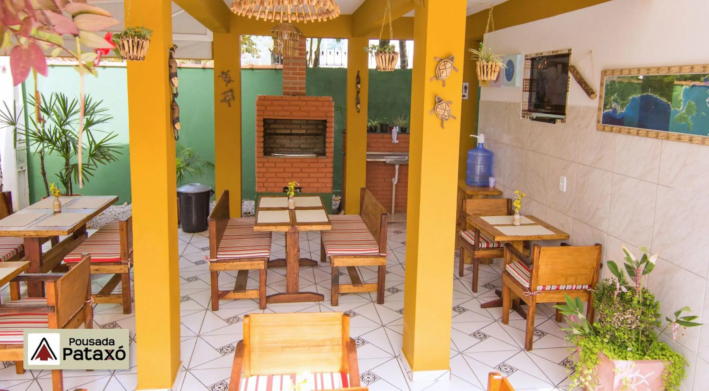 BBQ facilities in Pousada Pataxó