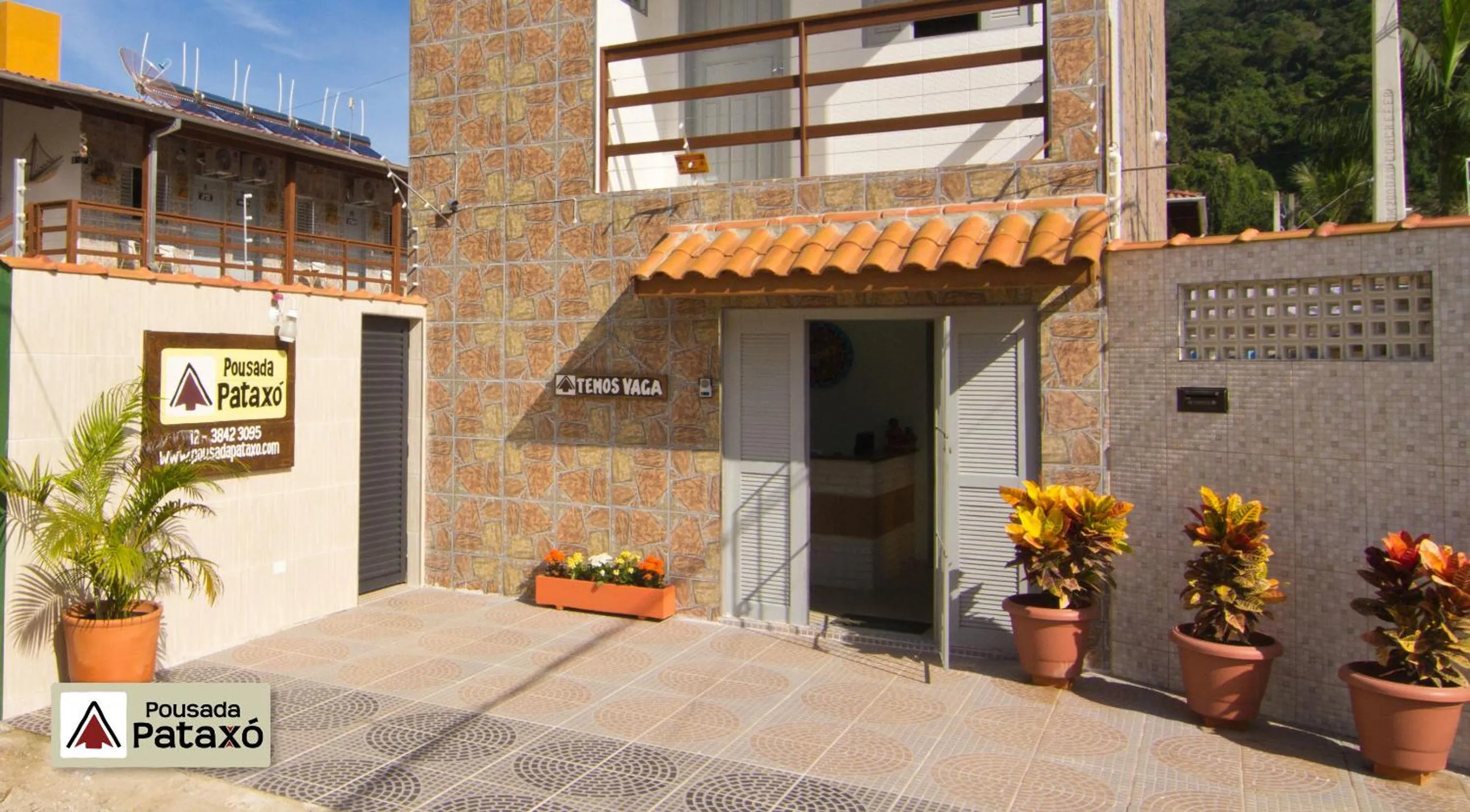 Facade/entrance in Pousada Pataxó
