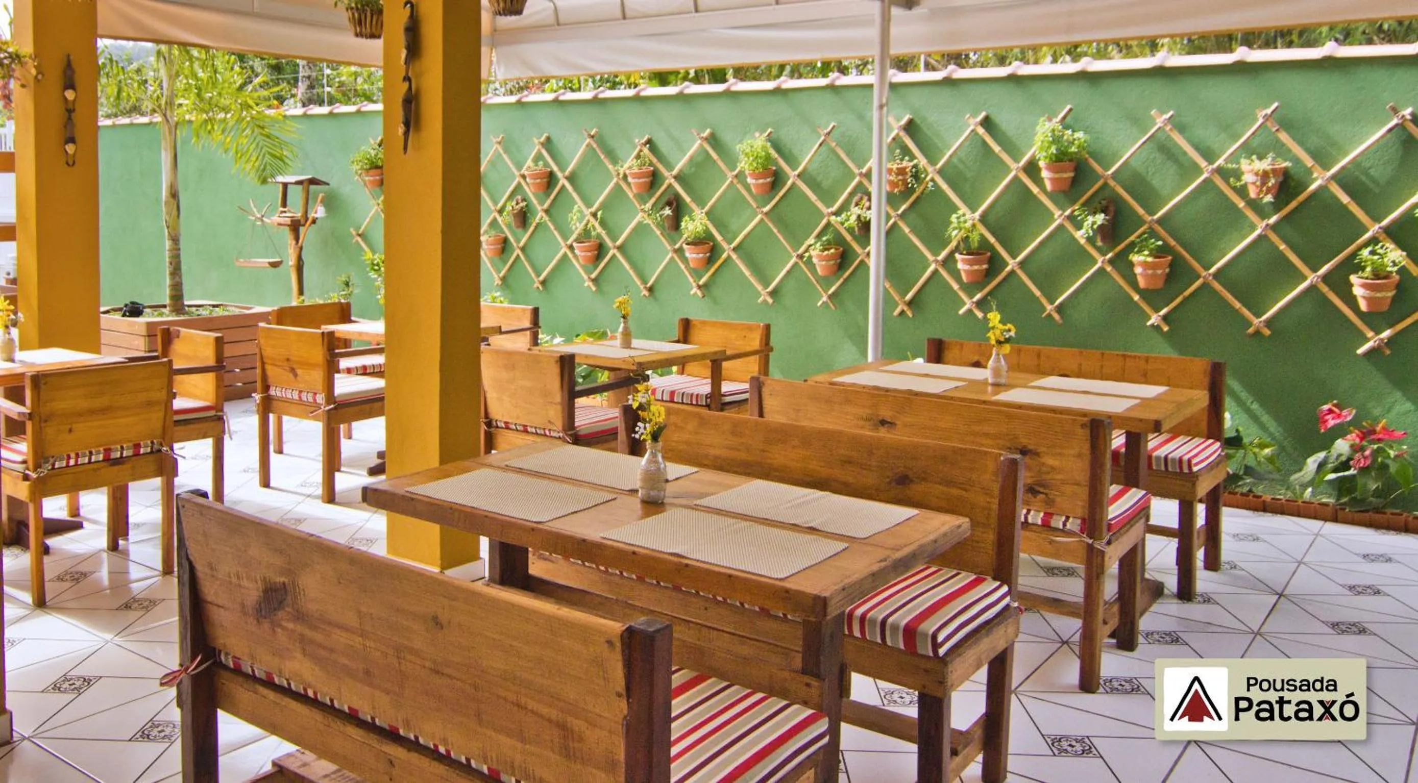 Decorative detail in Pousada Pataxó